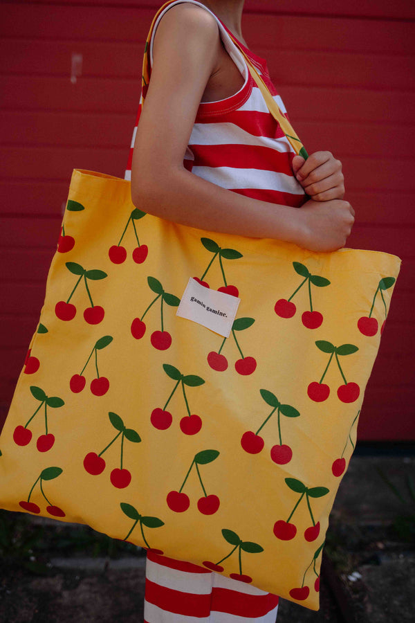 CHERRY CRUSH TOTE BAG