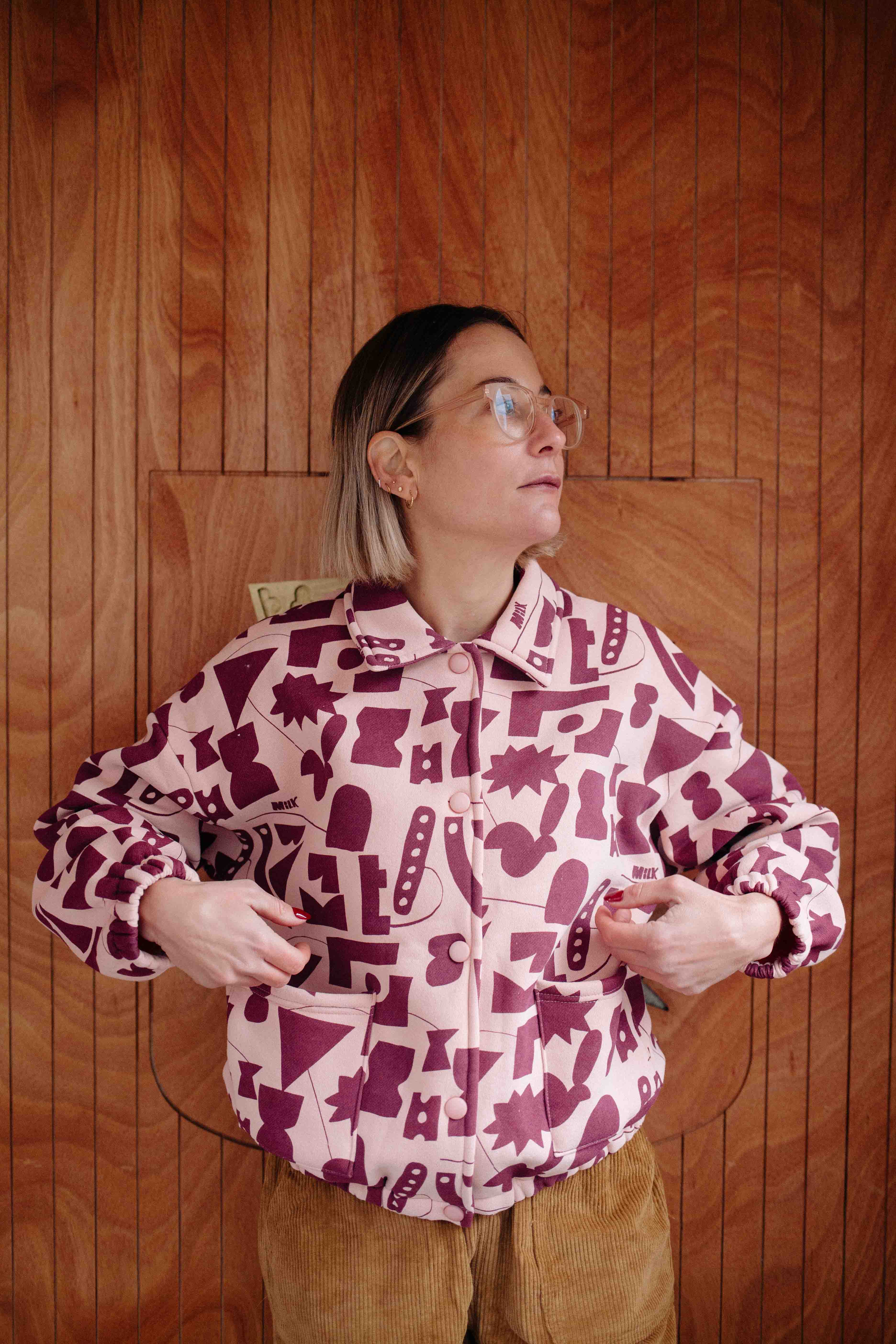 ENSEMBLE MILK À LA FRAISE FEMME