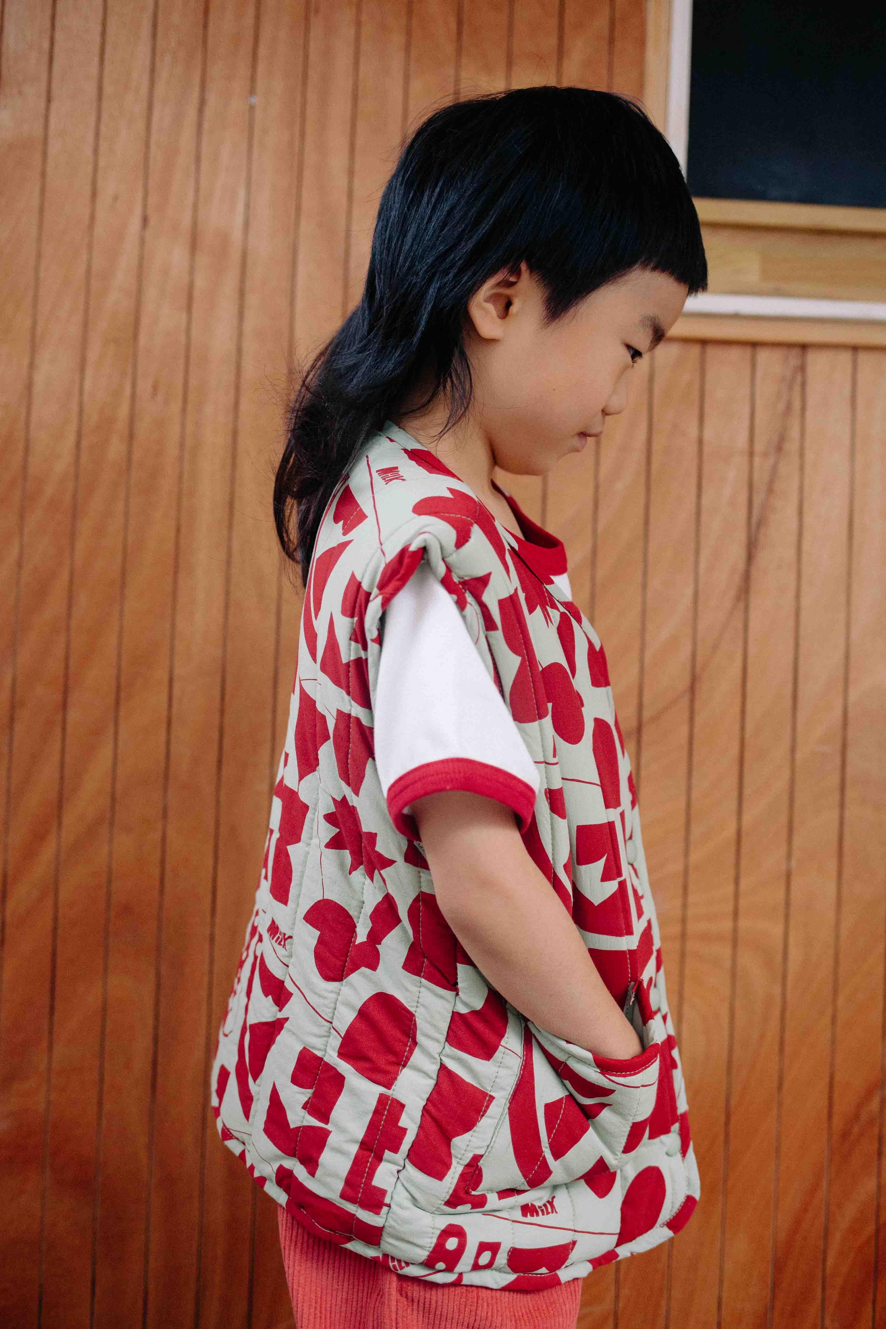 GILET MATCHA AU MILK