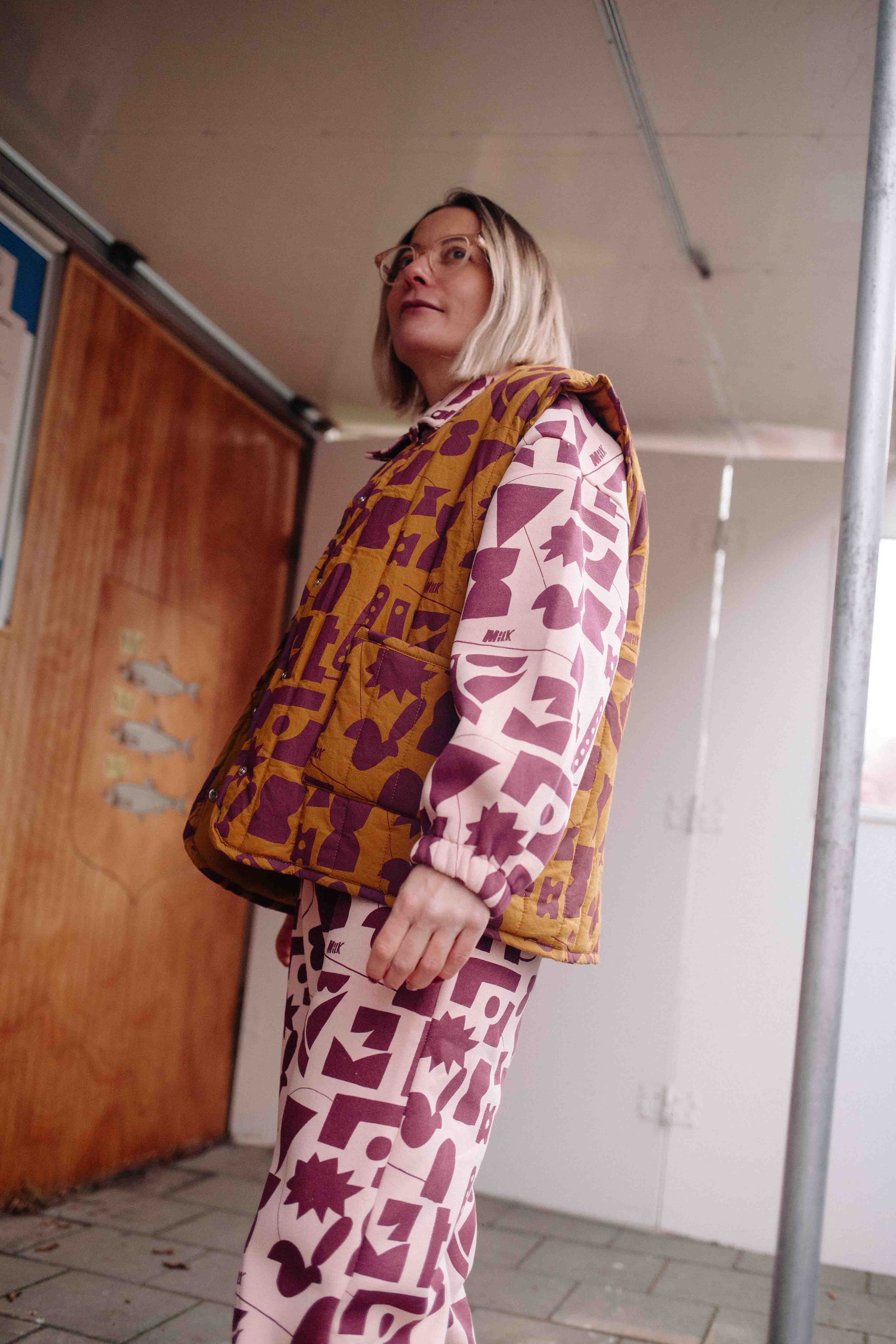 STRAWBERRY MILK SET WOMAN