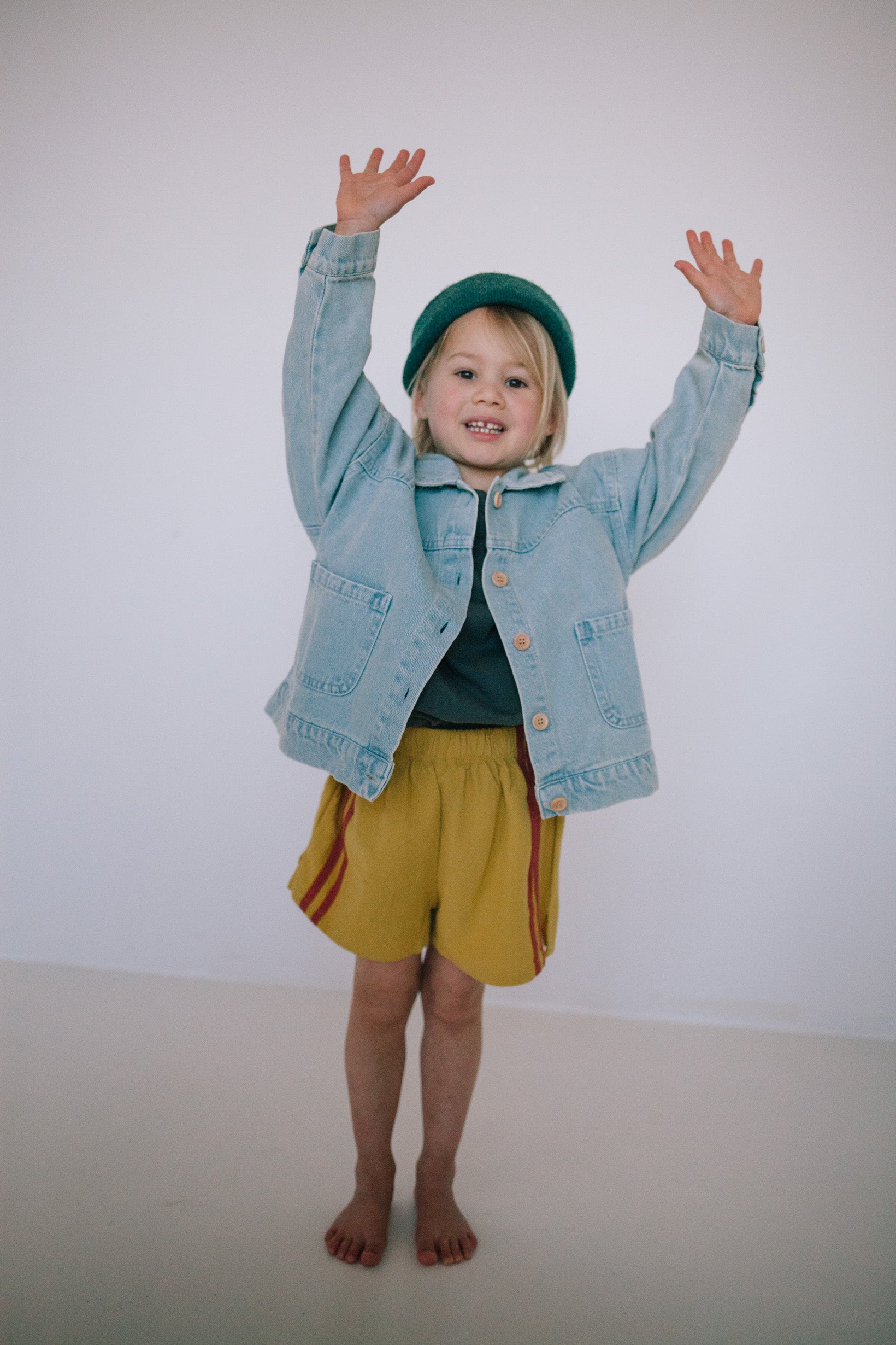 BLEACHED DENIM JACKET