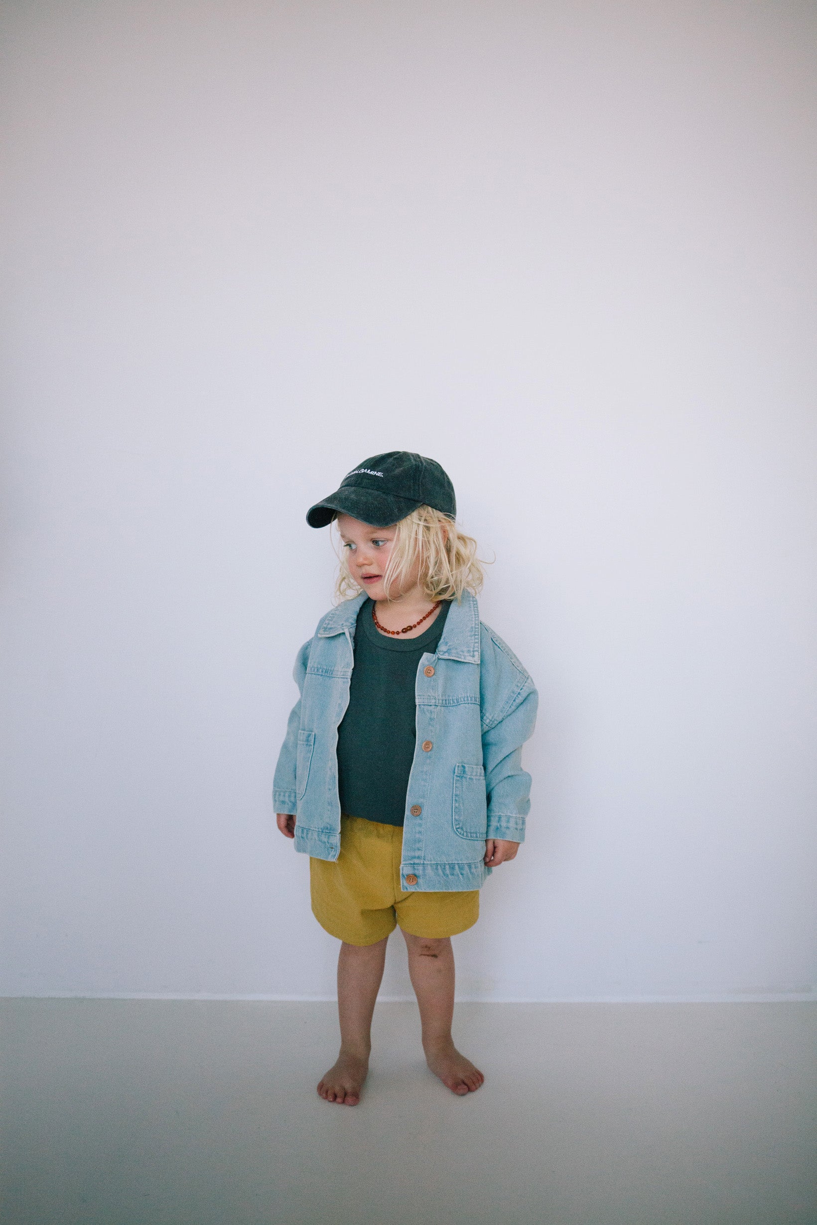 BLEACHED DENIM JACKET