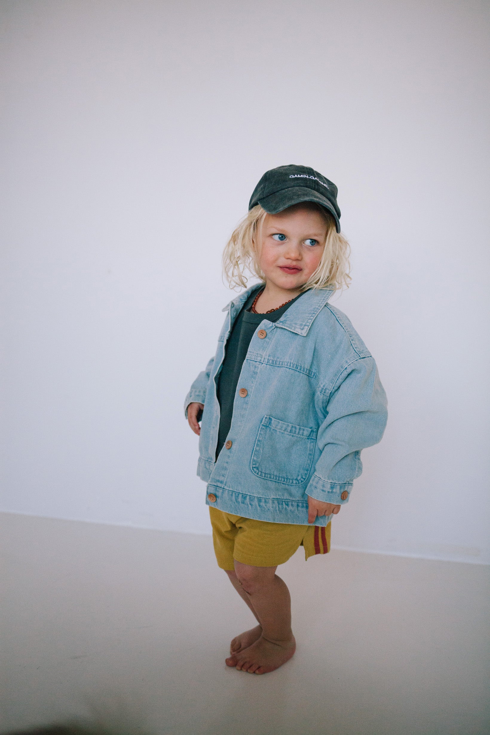 BLEACHED DENIM JACKET