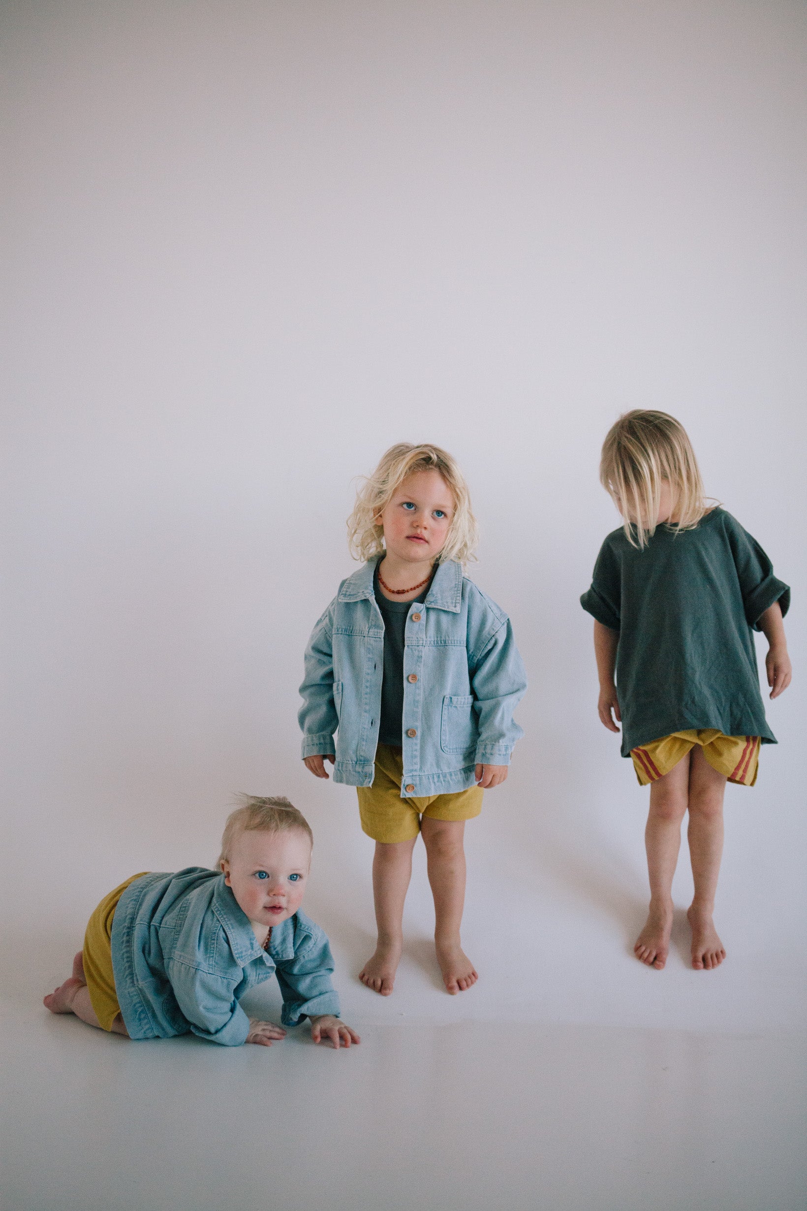 BLEACHED DENIM JACKET
