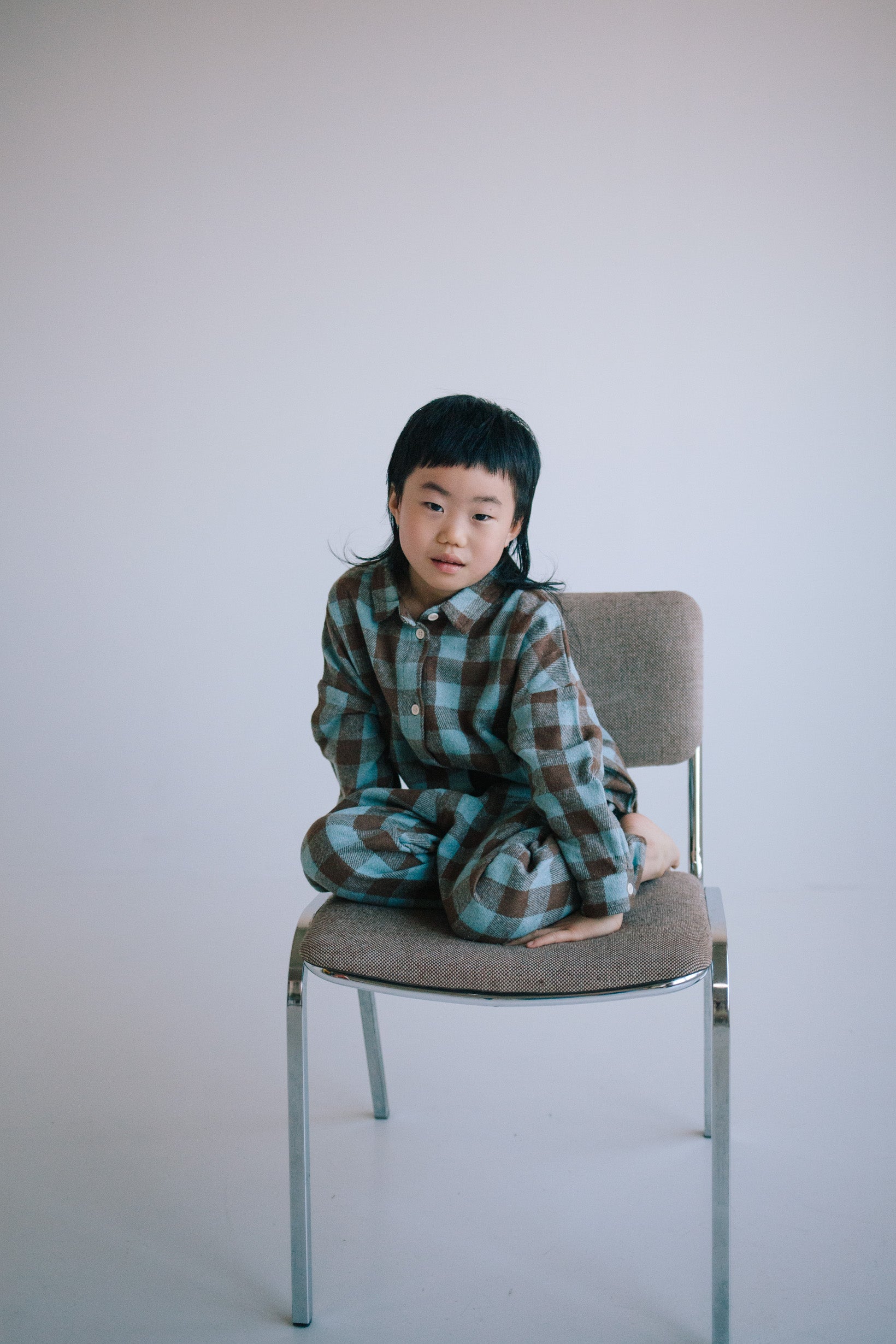 ENSEMBLE PLAID LAGOON