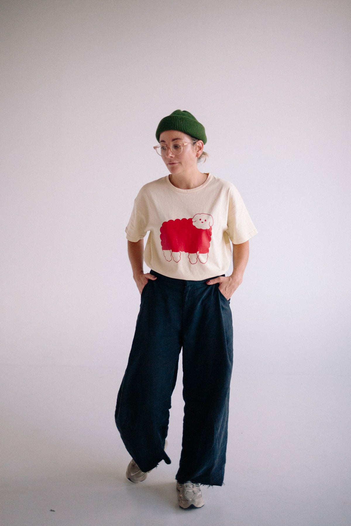 COTTON SHEEP WOMAN TS