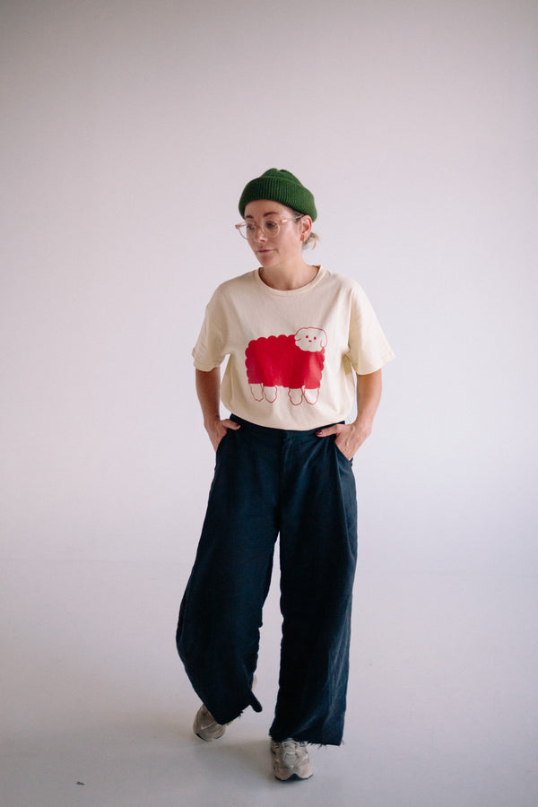 COTTON SHEEP WOMAN TS