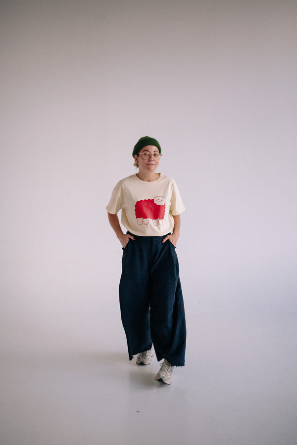 COTTON SHEEP WOMAN TS