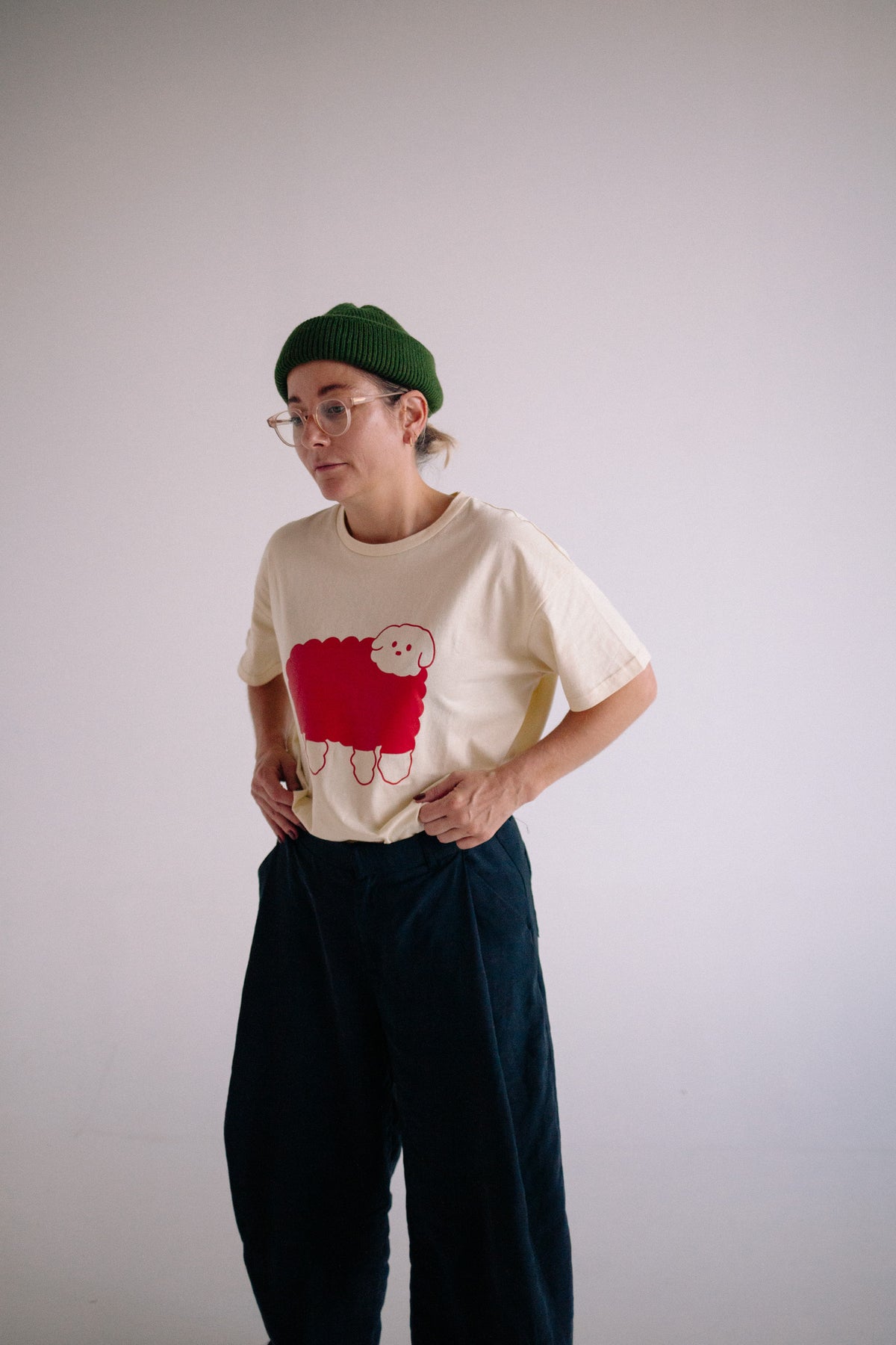 COTTON SHEEP WOMAN TS