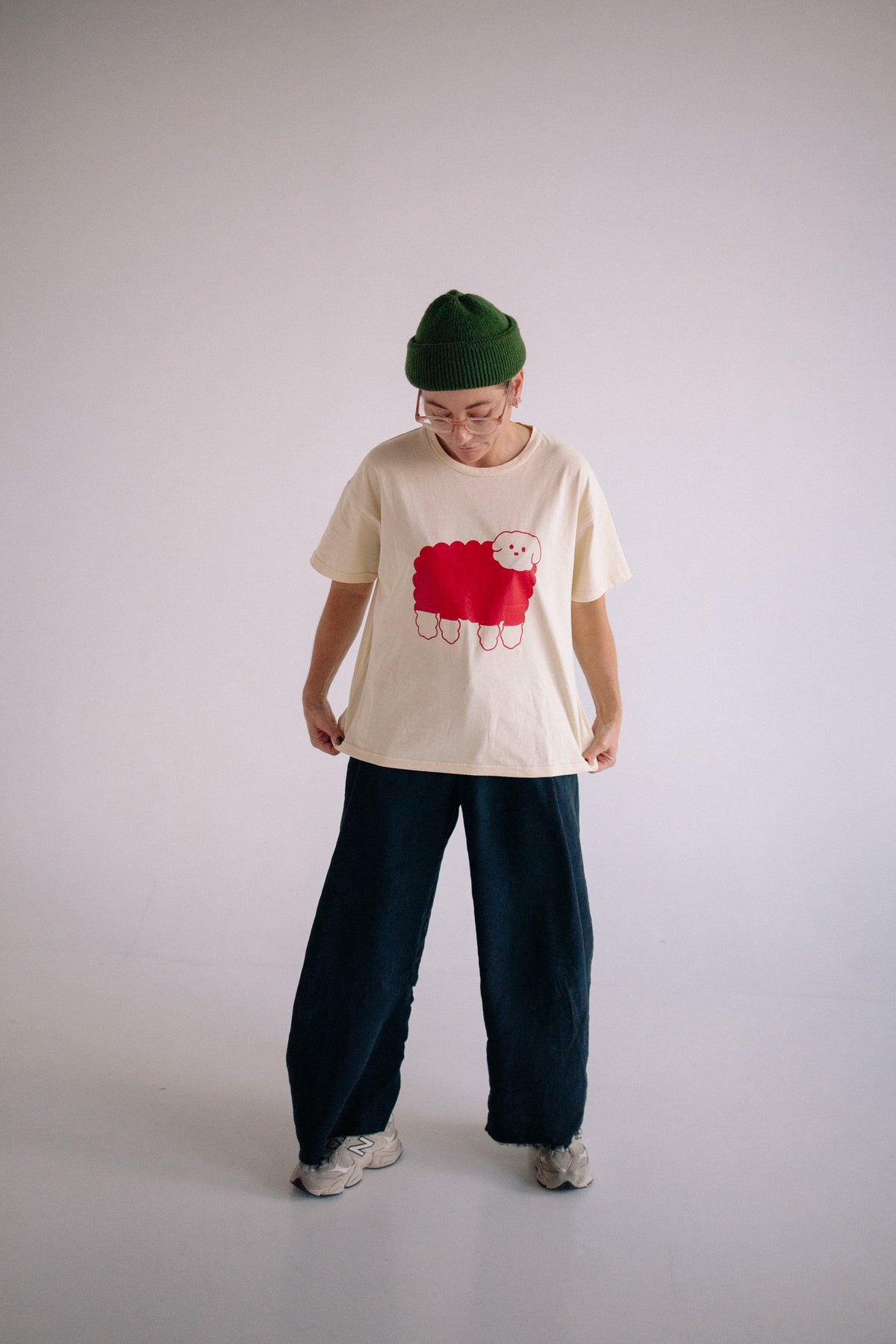COTTON SHEEP WOMAN TS
