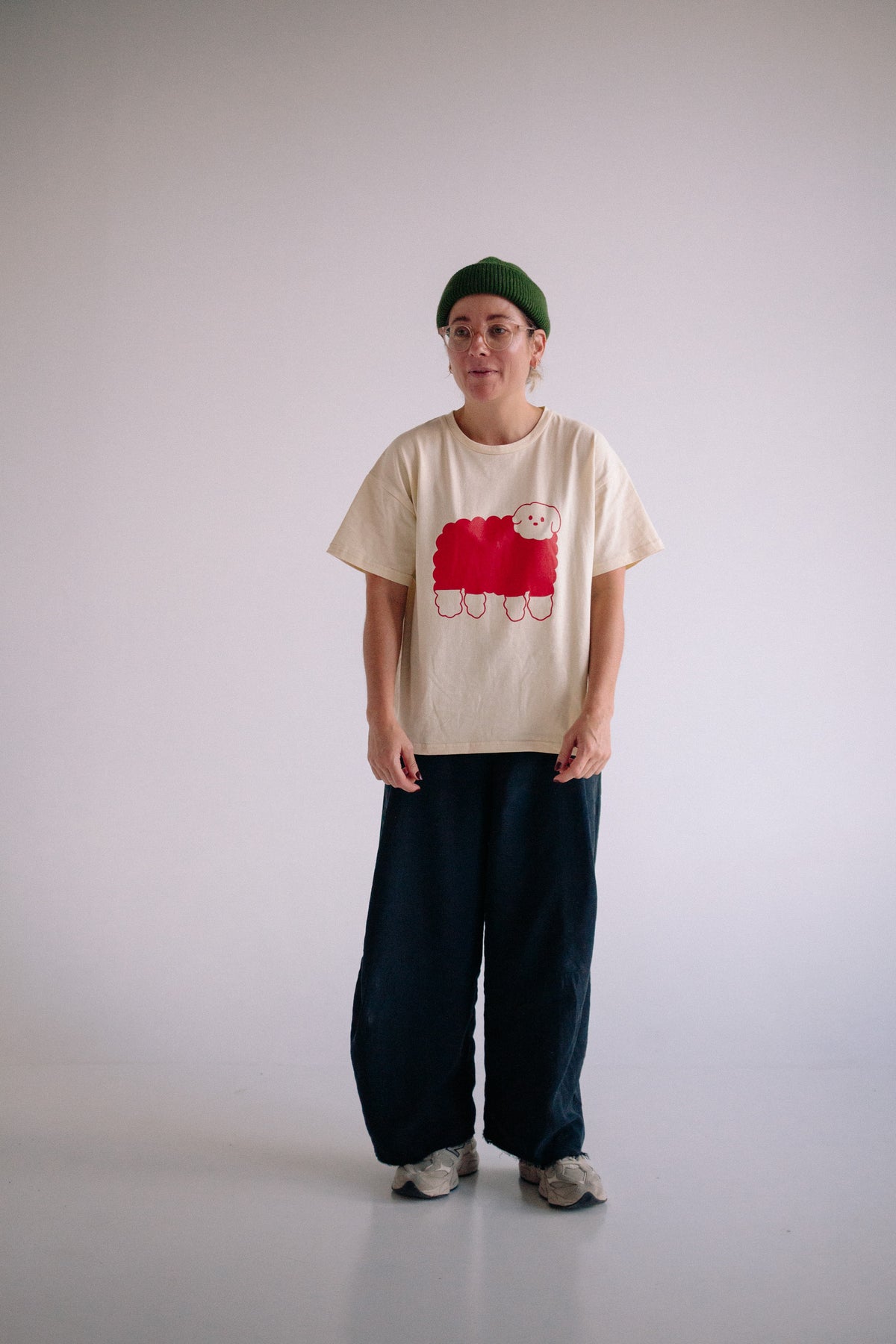 COTTON SHEEP WOMAN TS