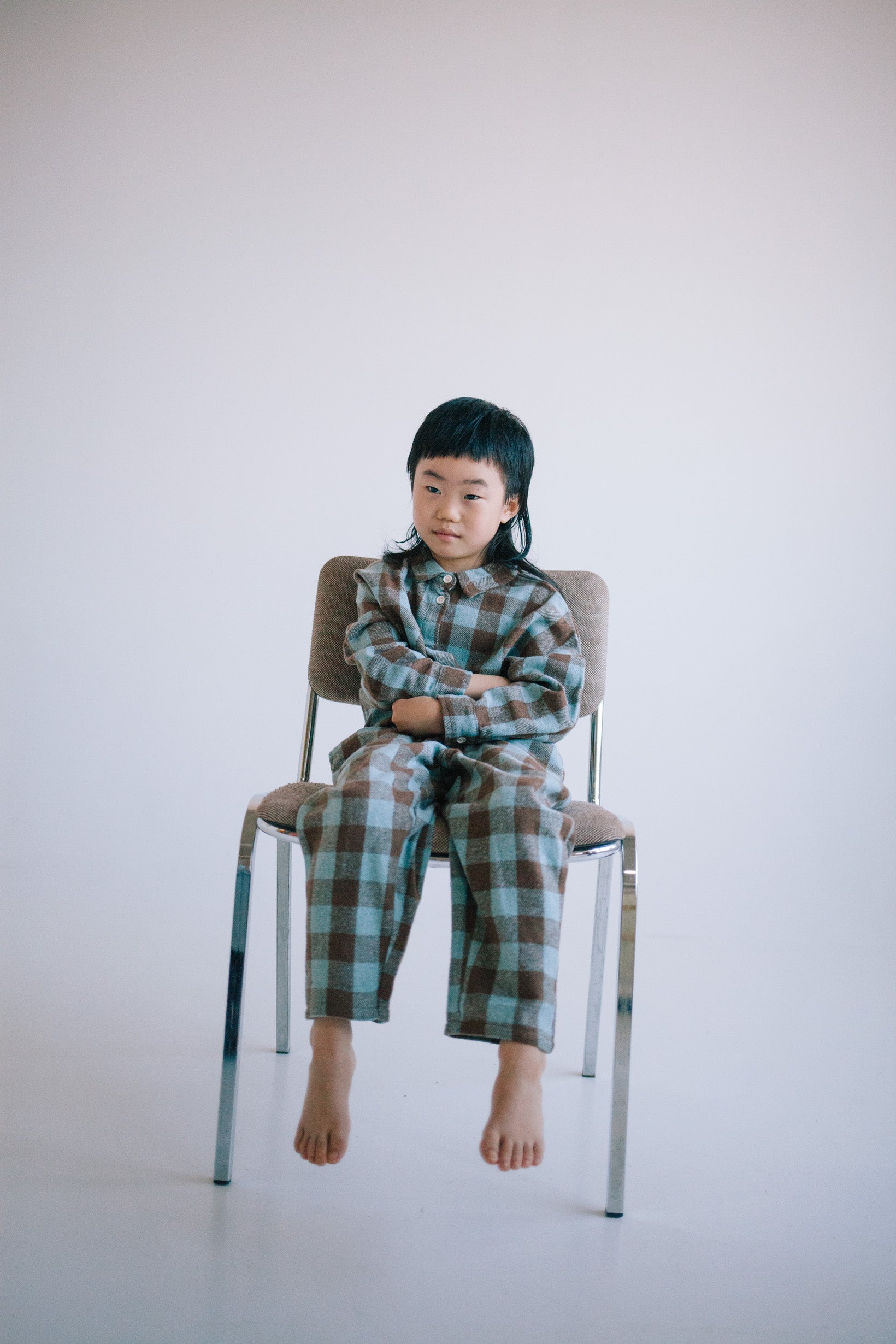 ENSEMBLE PLAID LAGOON