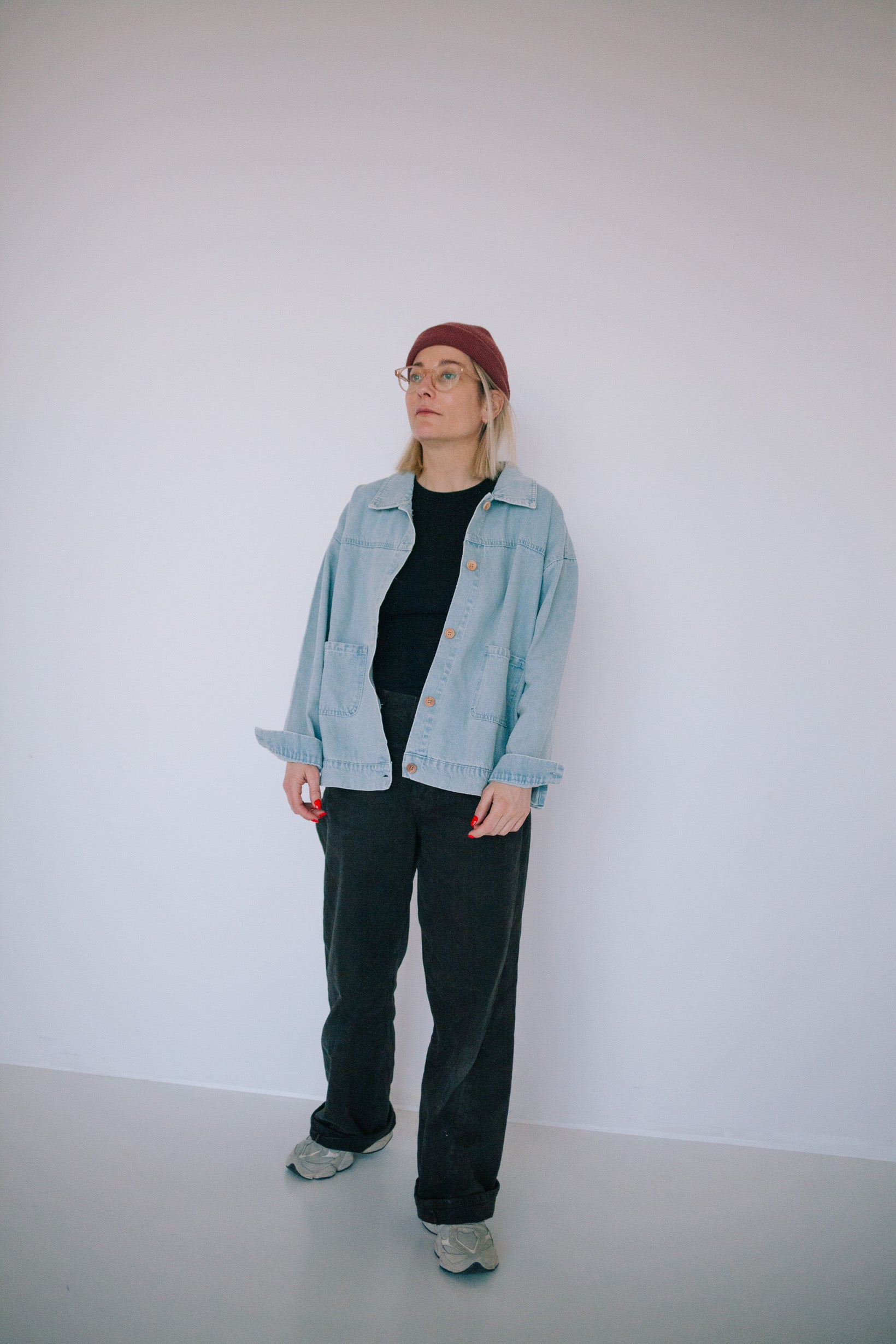 VESTE JEAN DÉLAVÉE FEMME