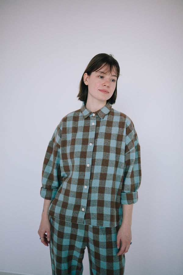 LAGOON PLAID SET WOMAN