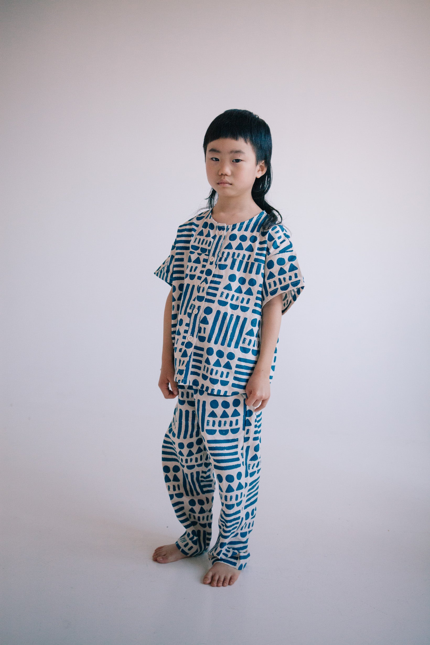 ENSEMBLE FLAMME BLEUE