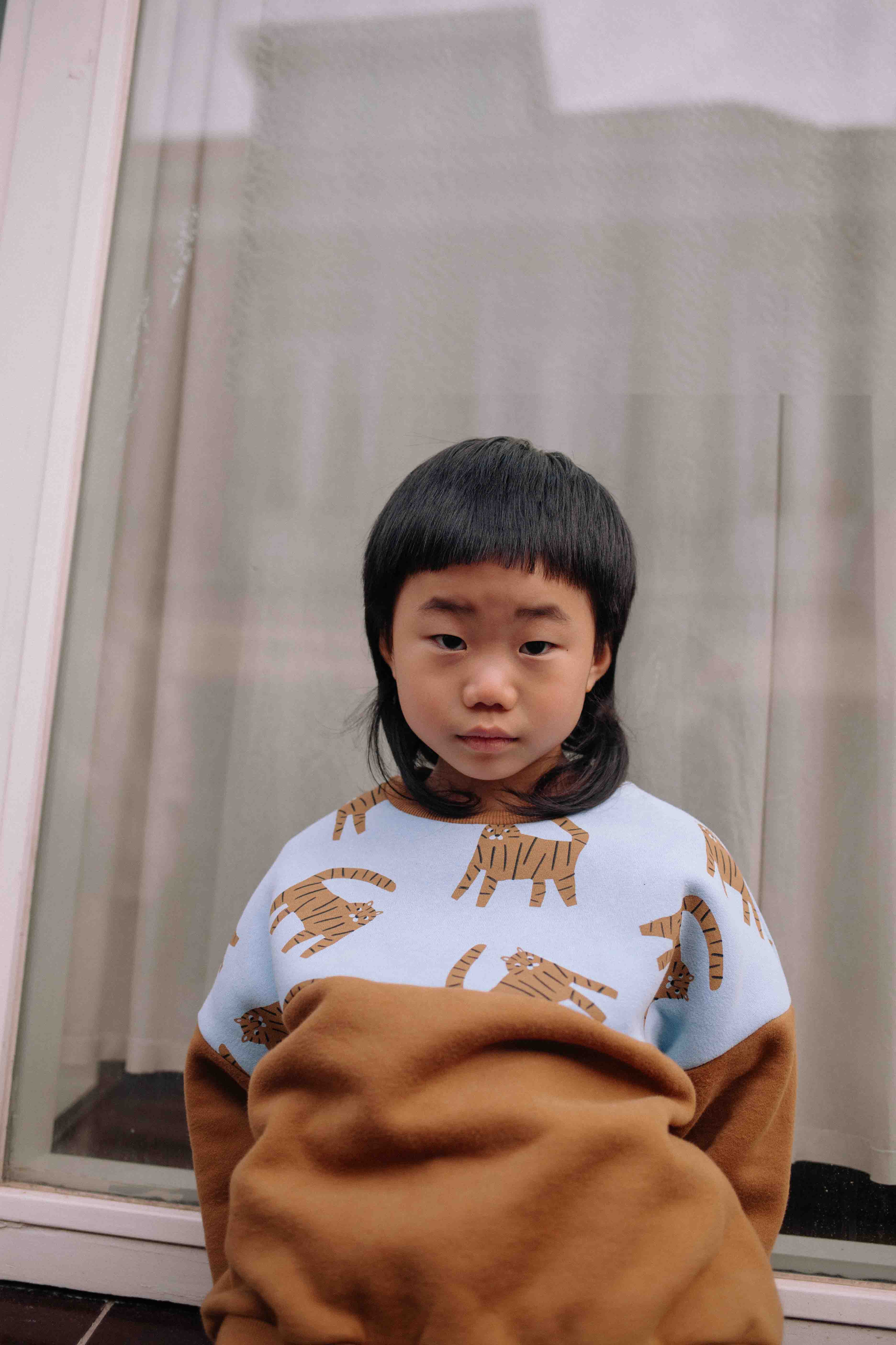 ENSEMBLE MOUTARDE TIGRE