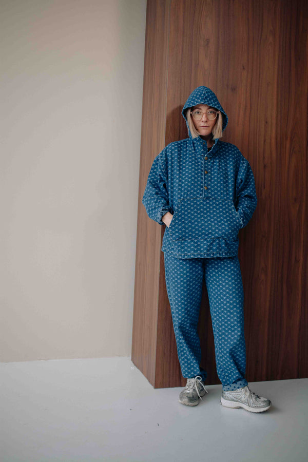 HEART DENIM SET WOMAN