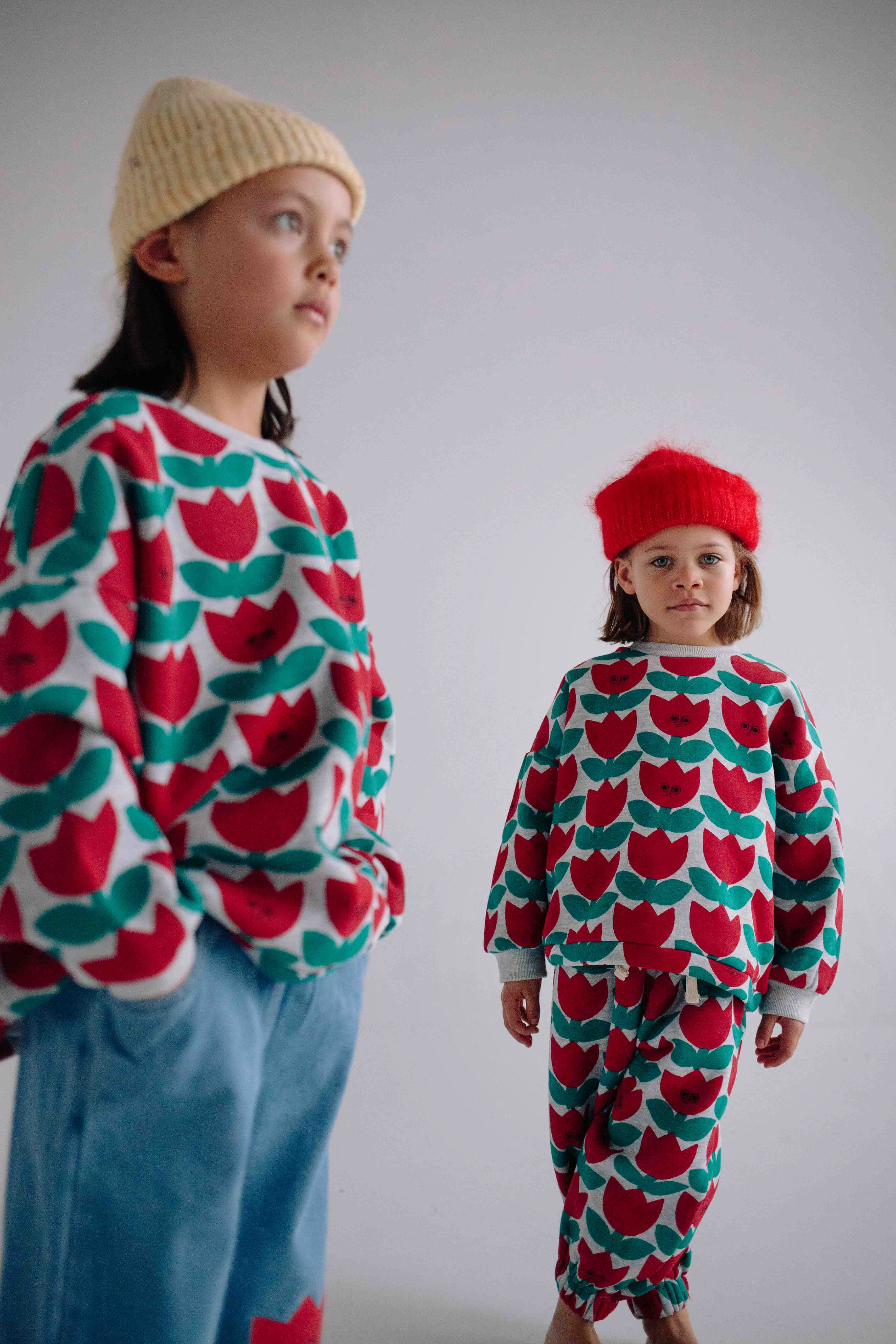 ENSEMBLE GRIS SMILING TULIPE