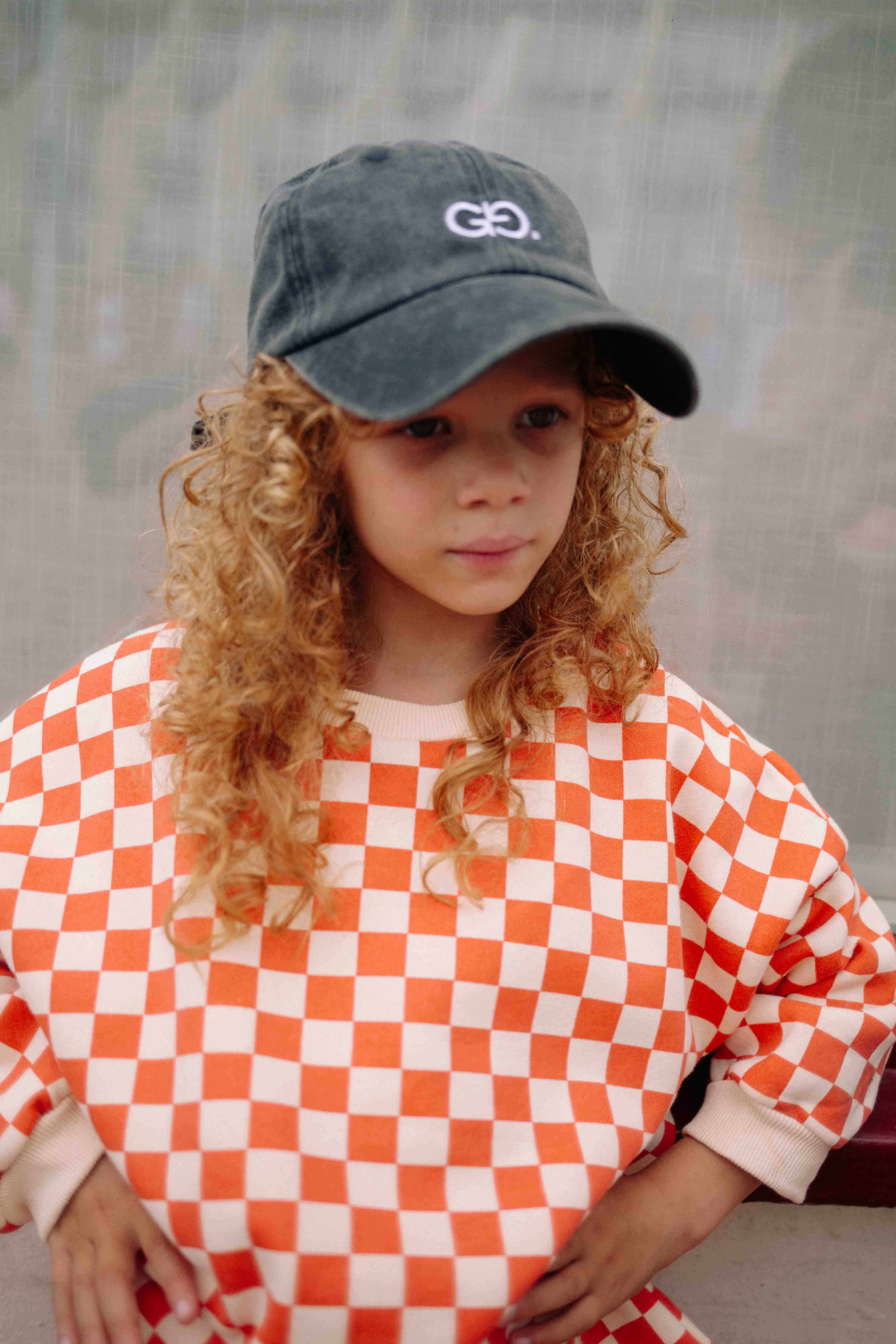 BLACK GG. LOGO CAP ADULT