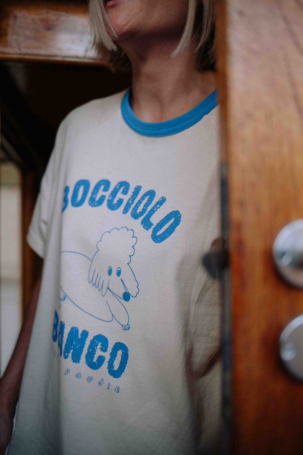 T-SHIRT OCÉAN ITALIAN POODLE FEMME