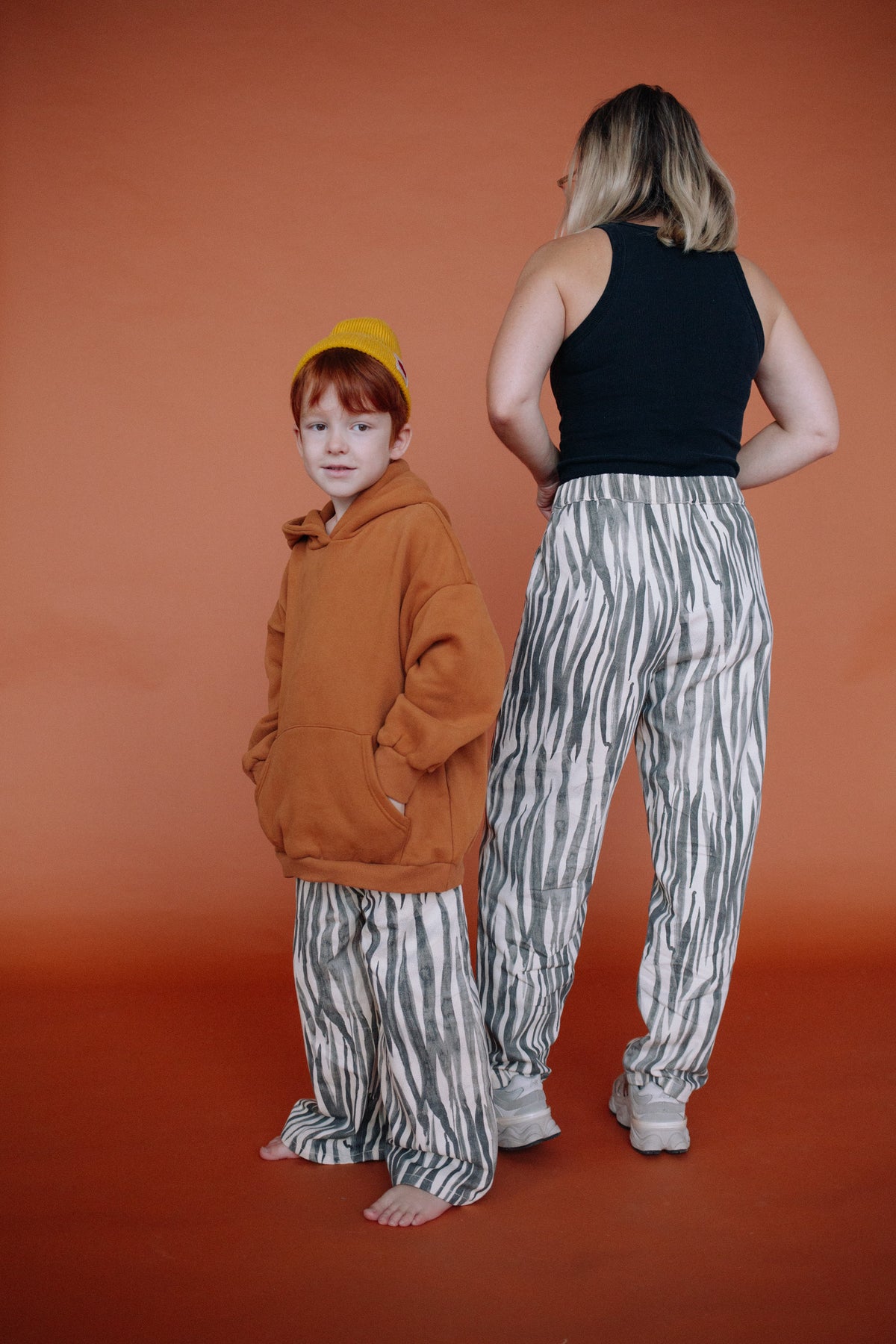 PANTALON ZÈBRE FEMME