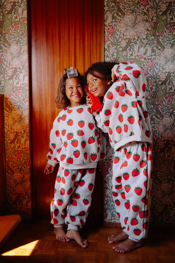 ENSEMBLE GRIS STRAWBERRRY 