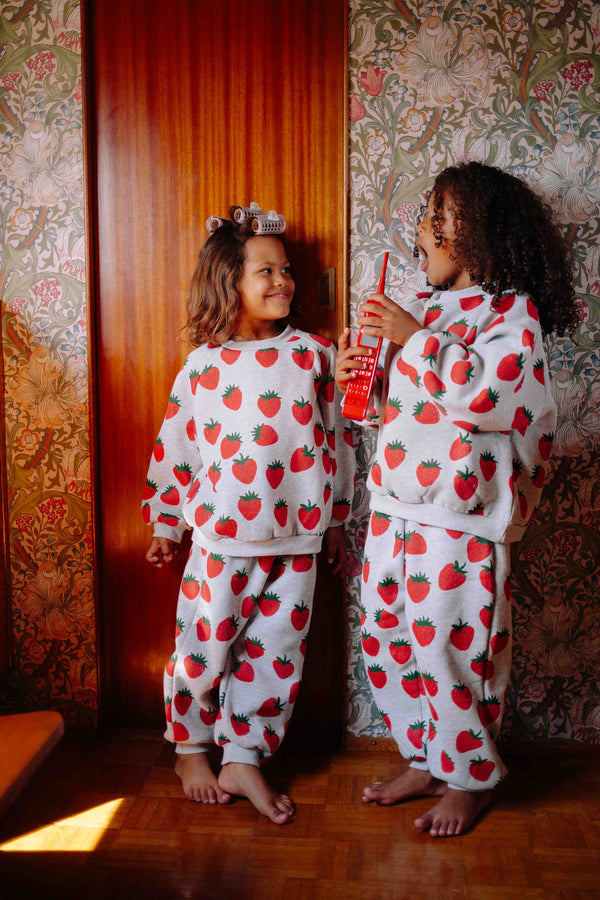 ENSEMBLE GRIS STRAWBERRRY 