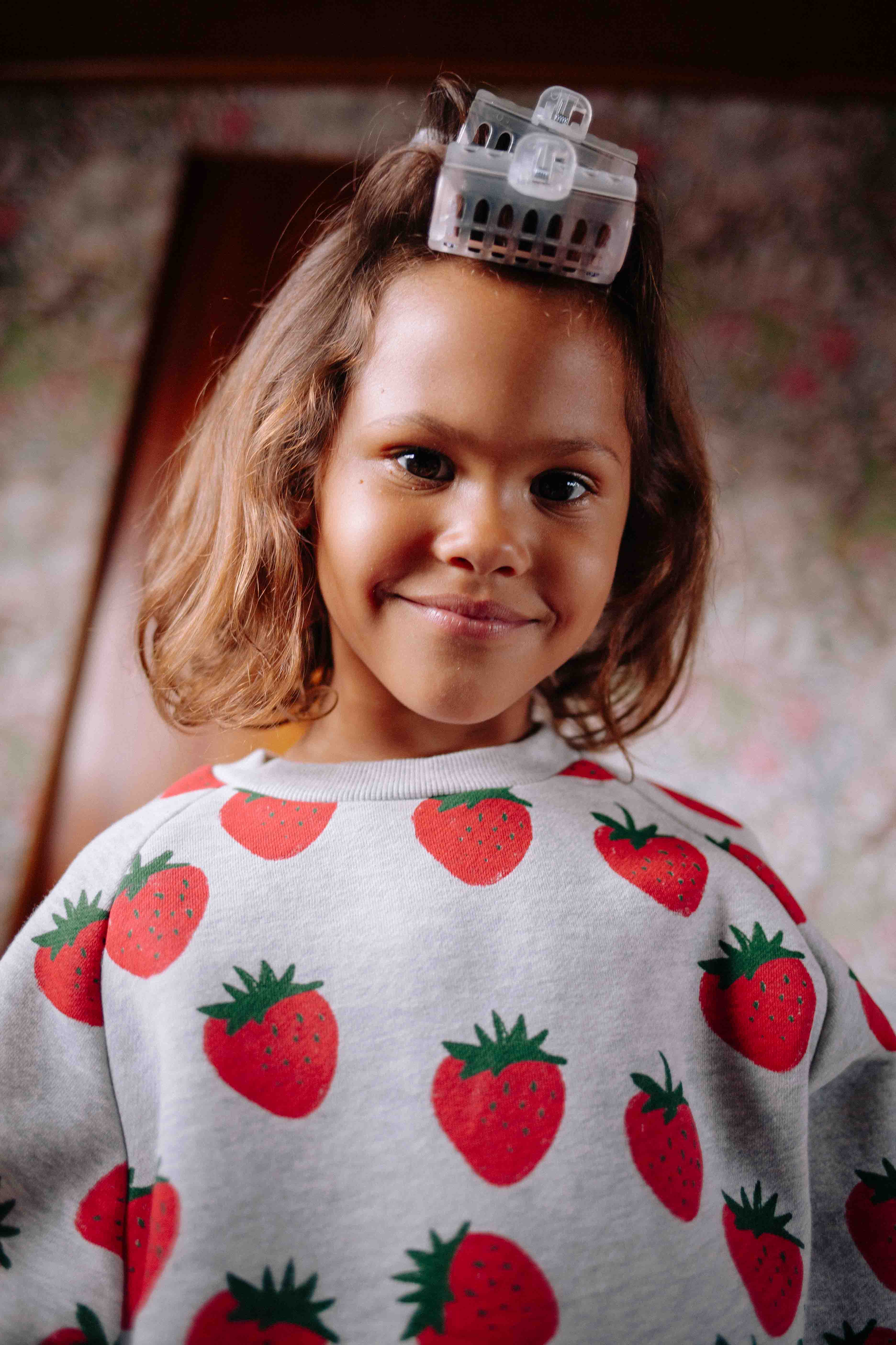 ENSEMBLE GRIS STRAWBERRRY 