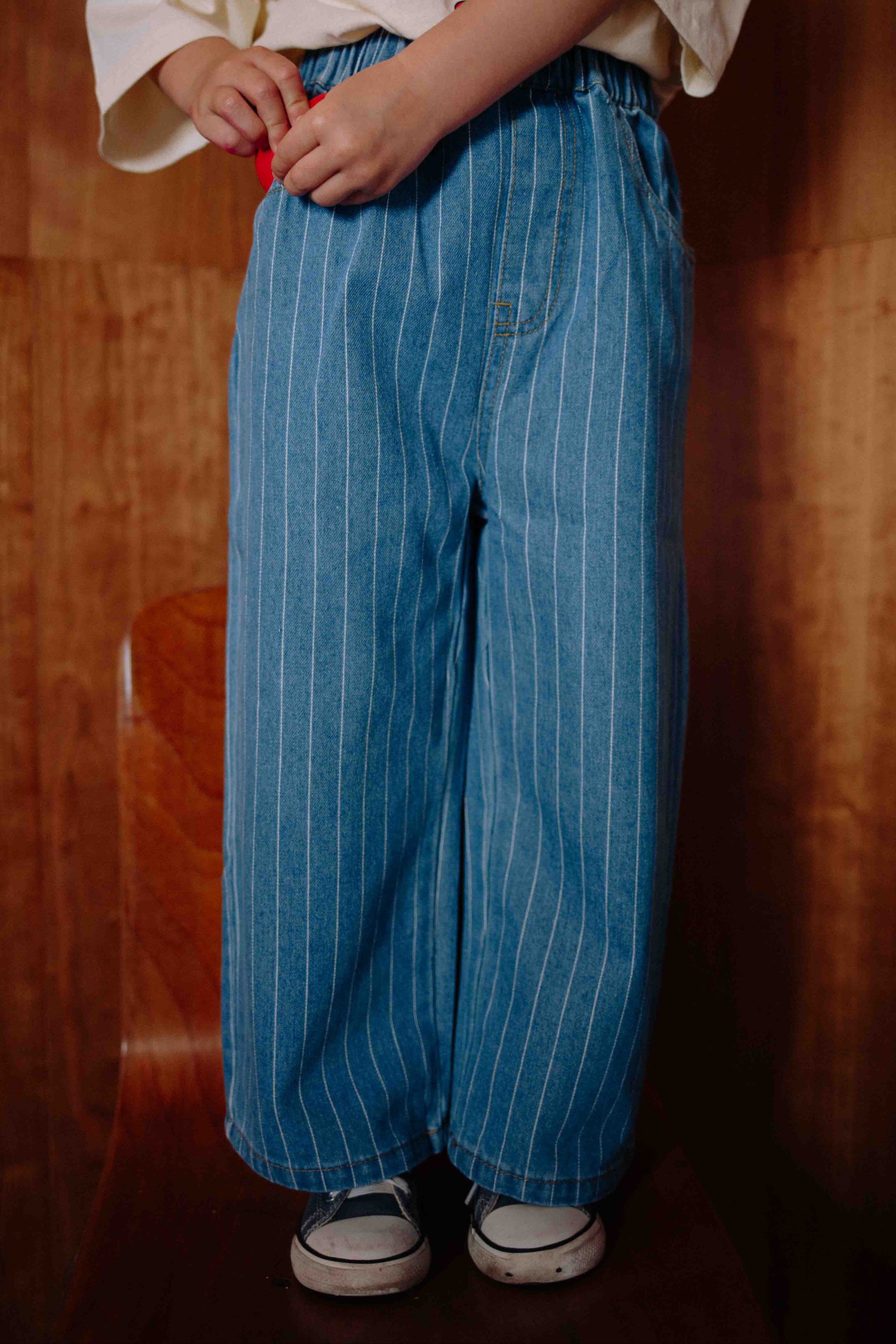 STRIPED JEANS