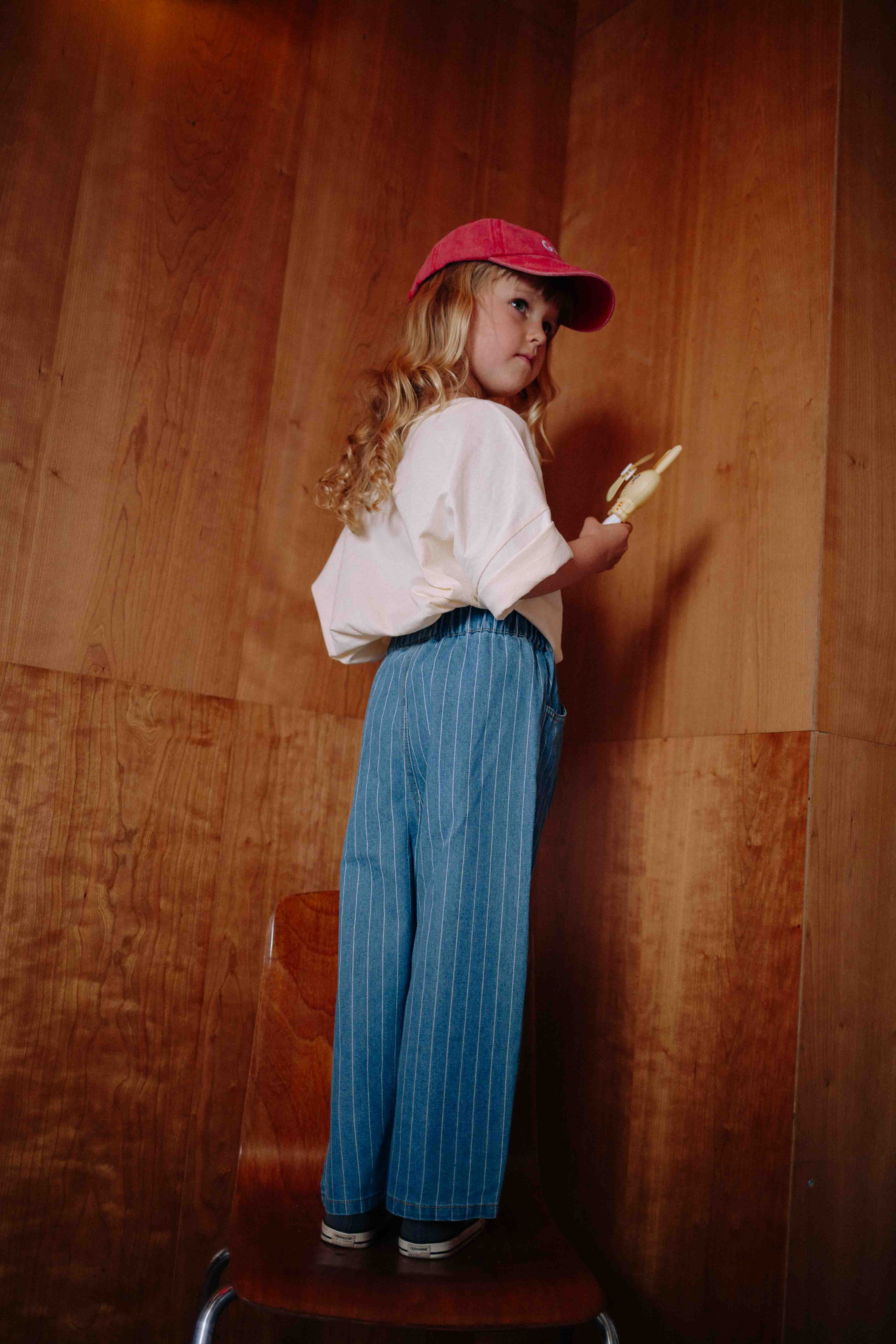 STRIPED JEANS