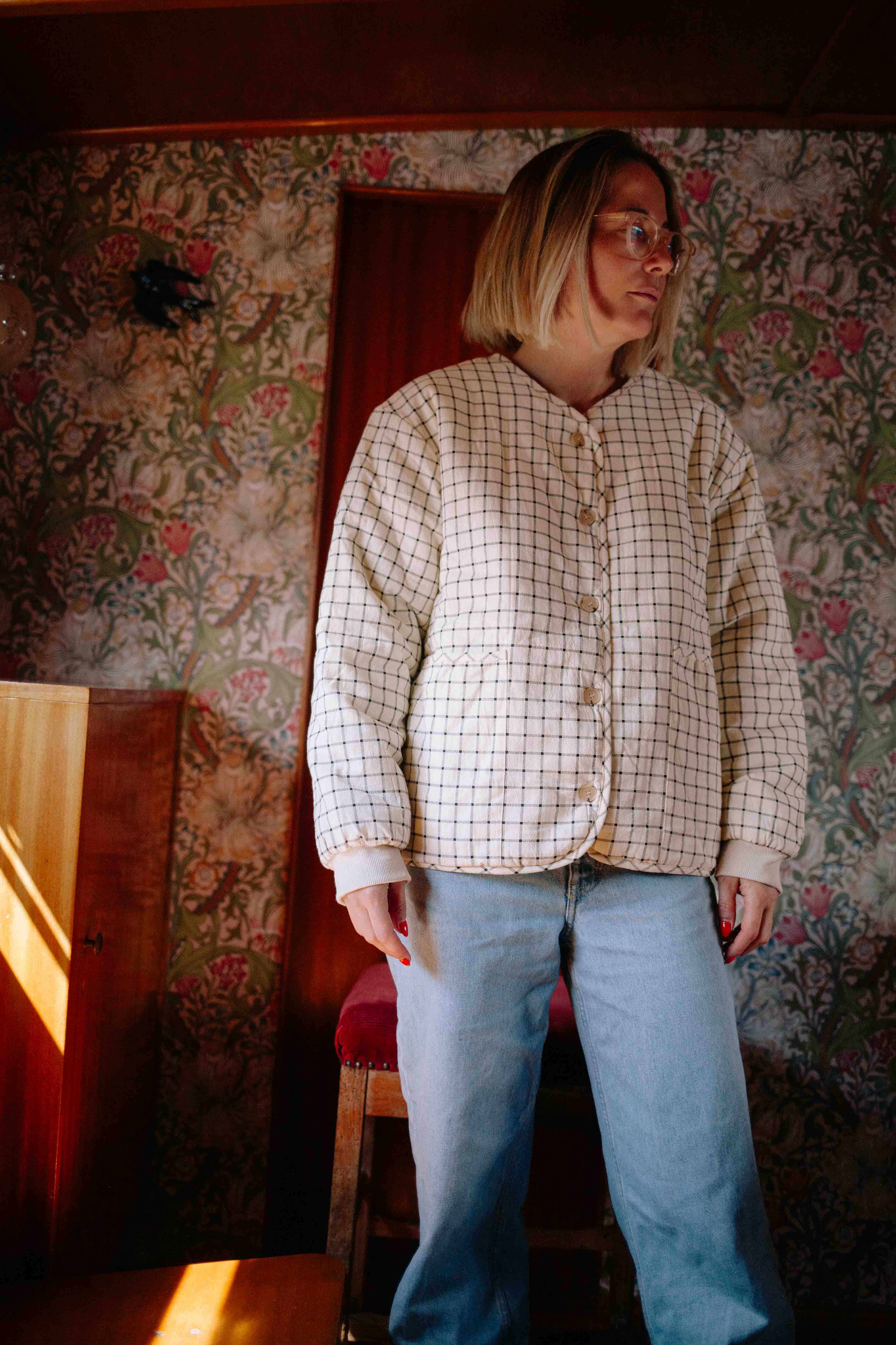MANTEAU PETIT JOURNAL FEMME