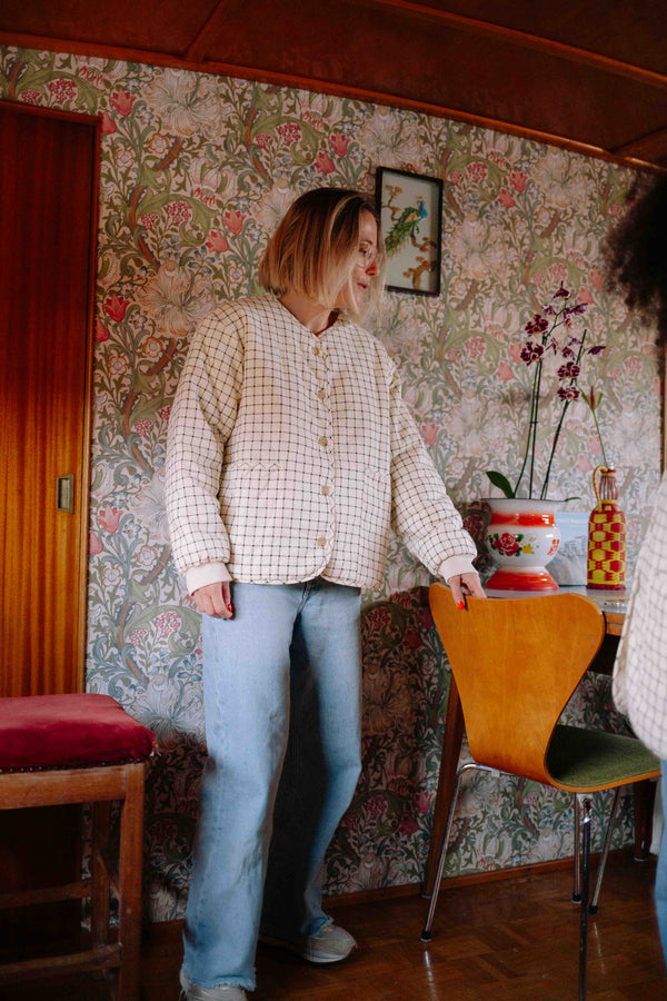 MANTEAU PETIT JOURNAL FEMME