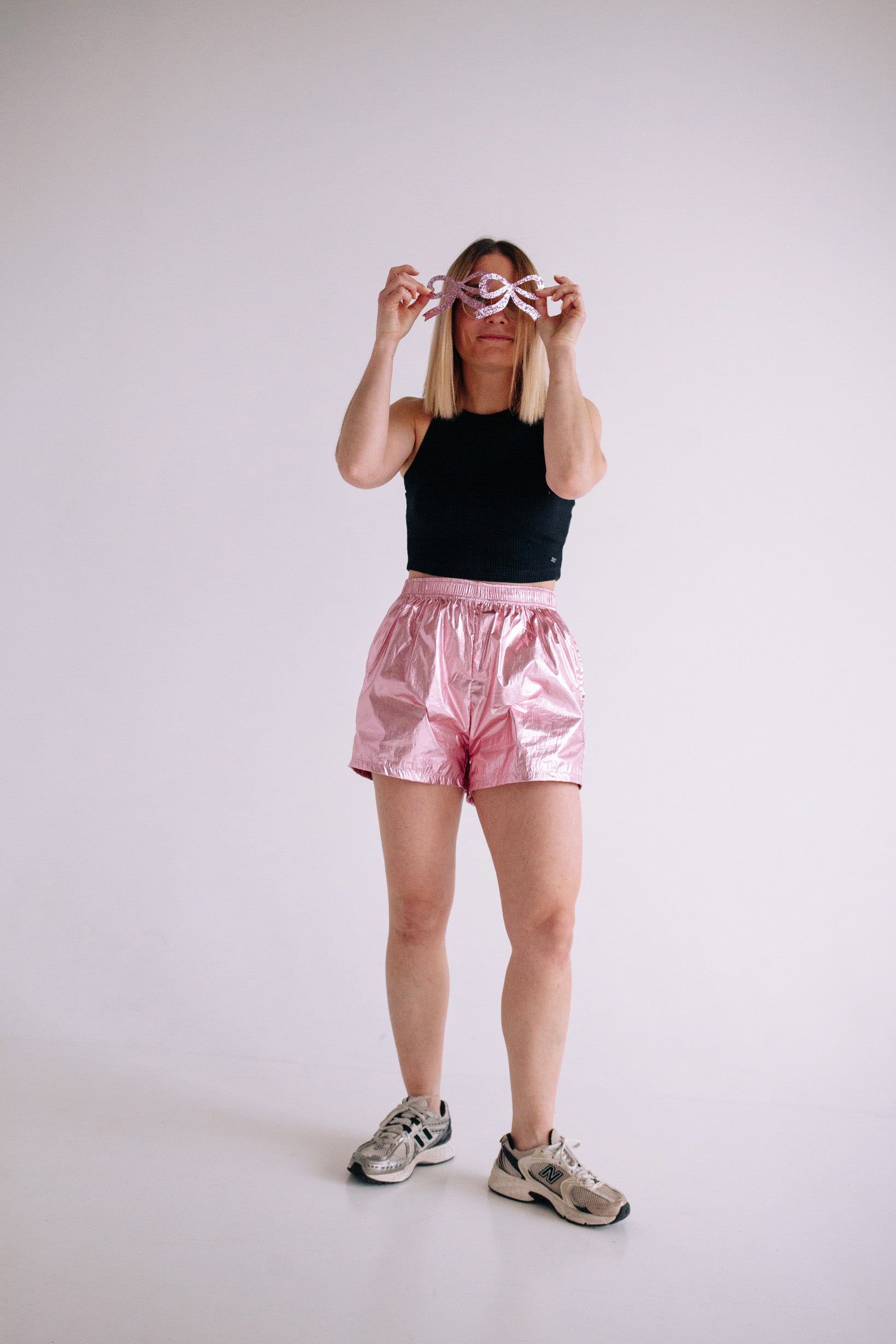 ROSE GOLD SHORTS WOMAN