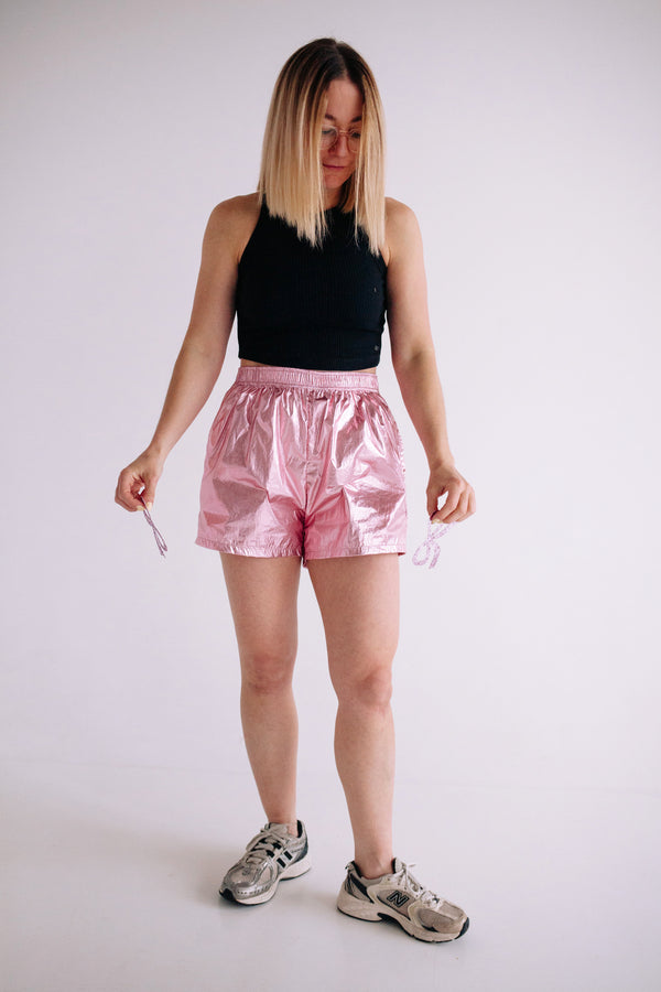 ROSE GOLD SHORTS WOMAN