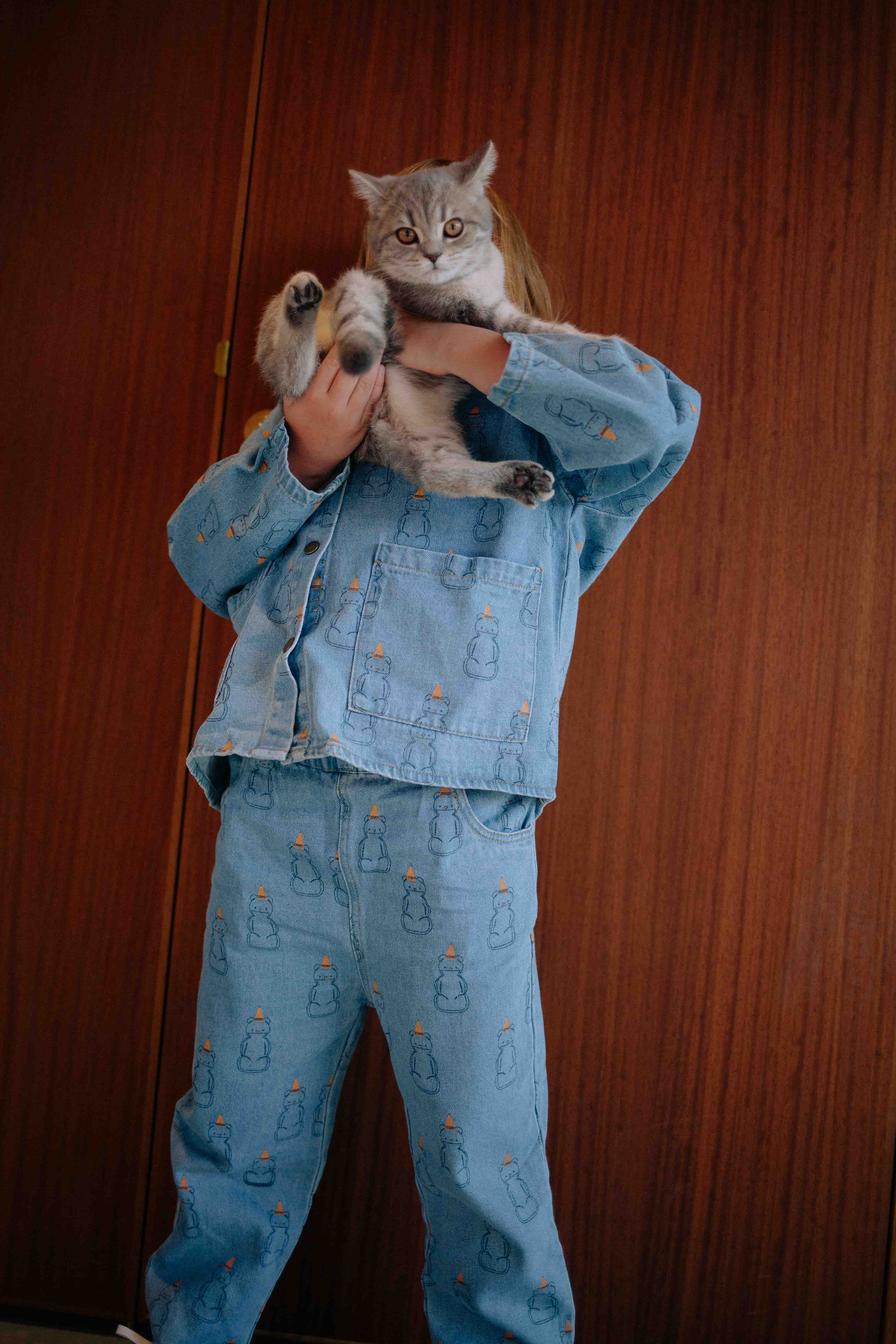 ENSEMBLE HONEY BEAR DENIM