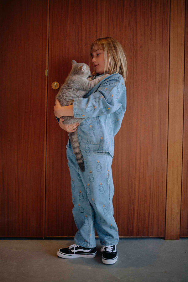 ENSEMBLE HONEY BEAR DENIM