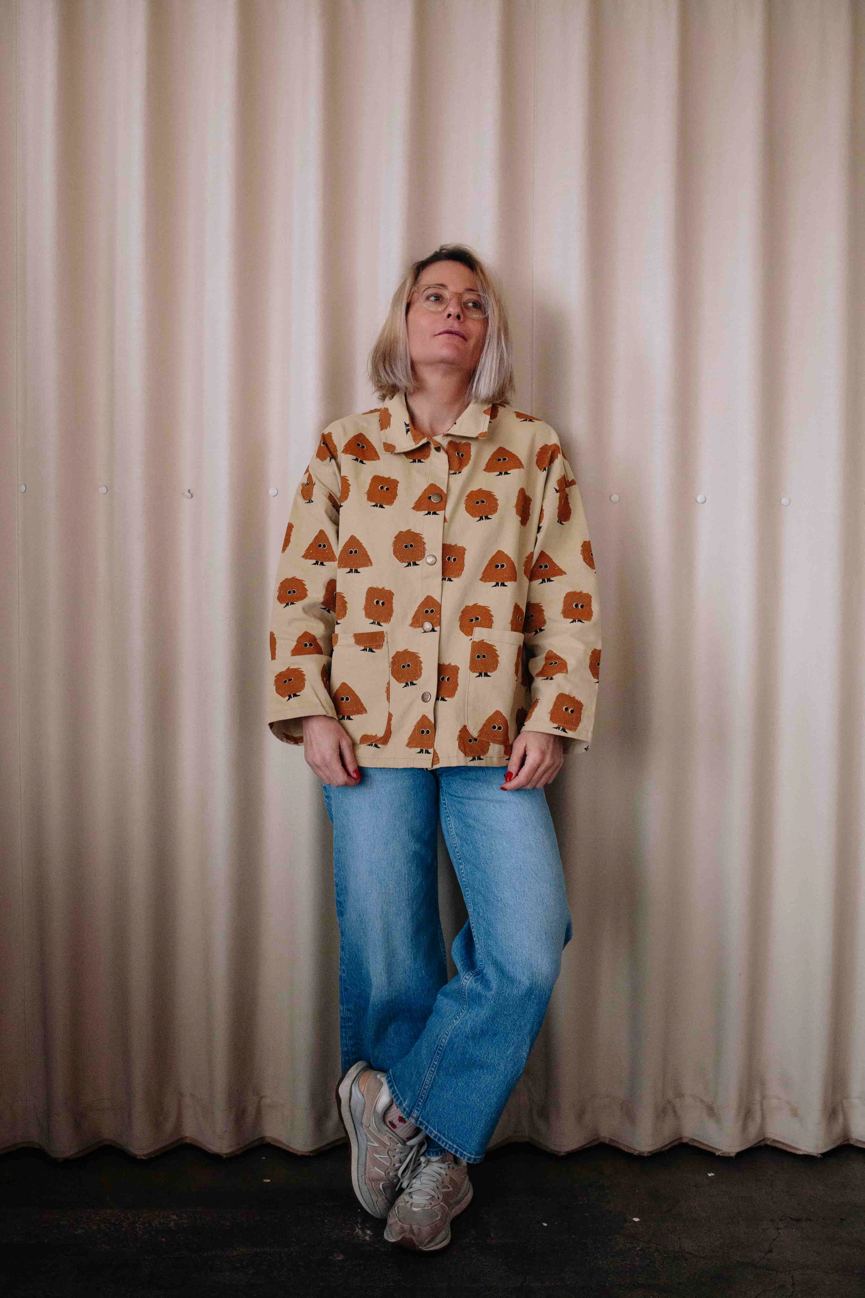 WOOD MONSTER DENIM SET WOMAN