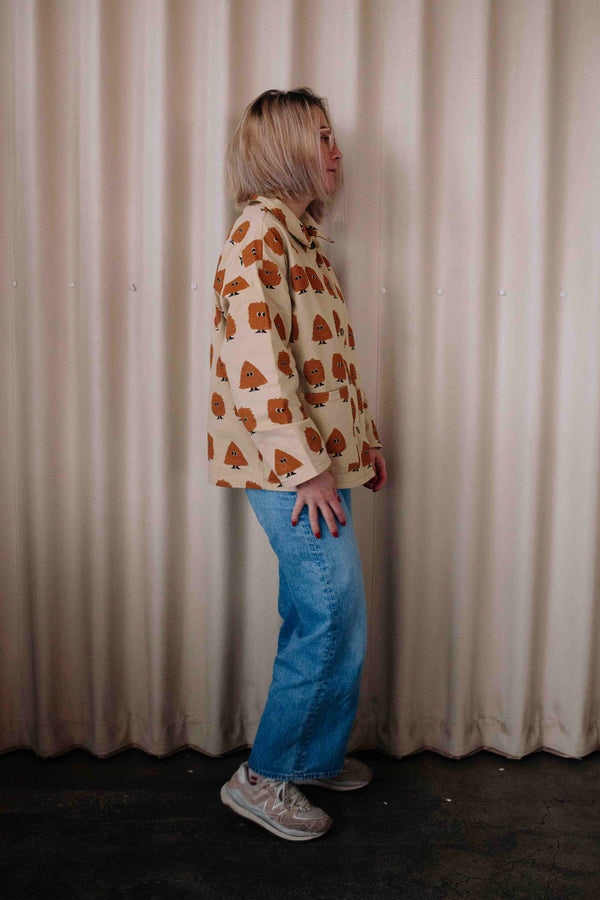 WOOD MONSTER DENIM SET WOMAN