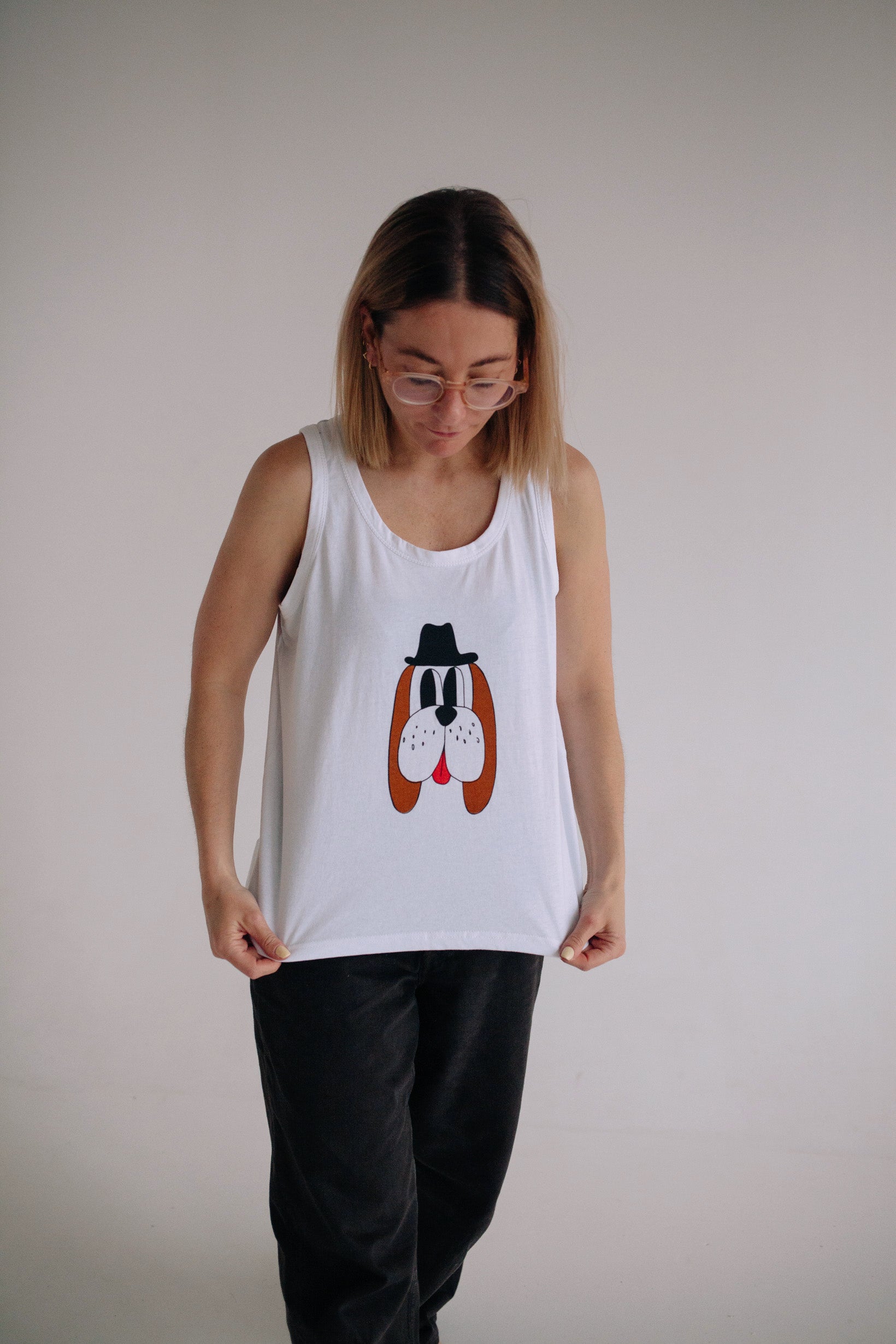 DÉBARDEUR CHIEN OPÉRA FEMME