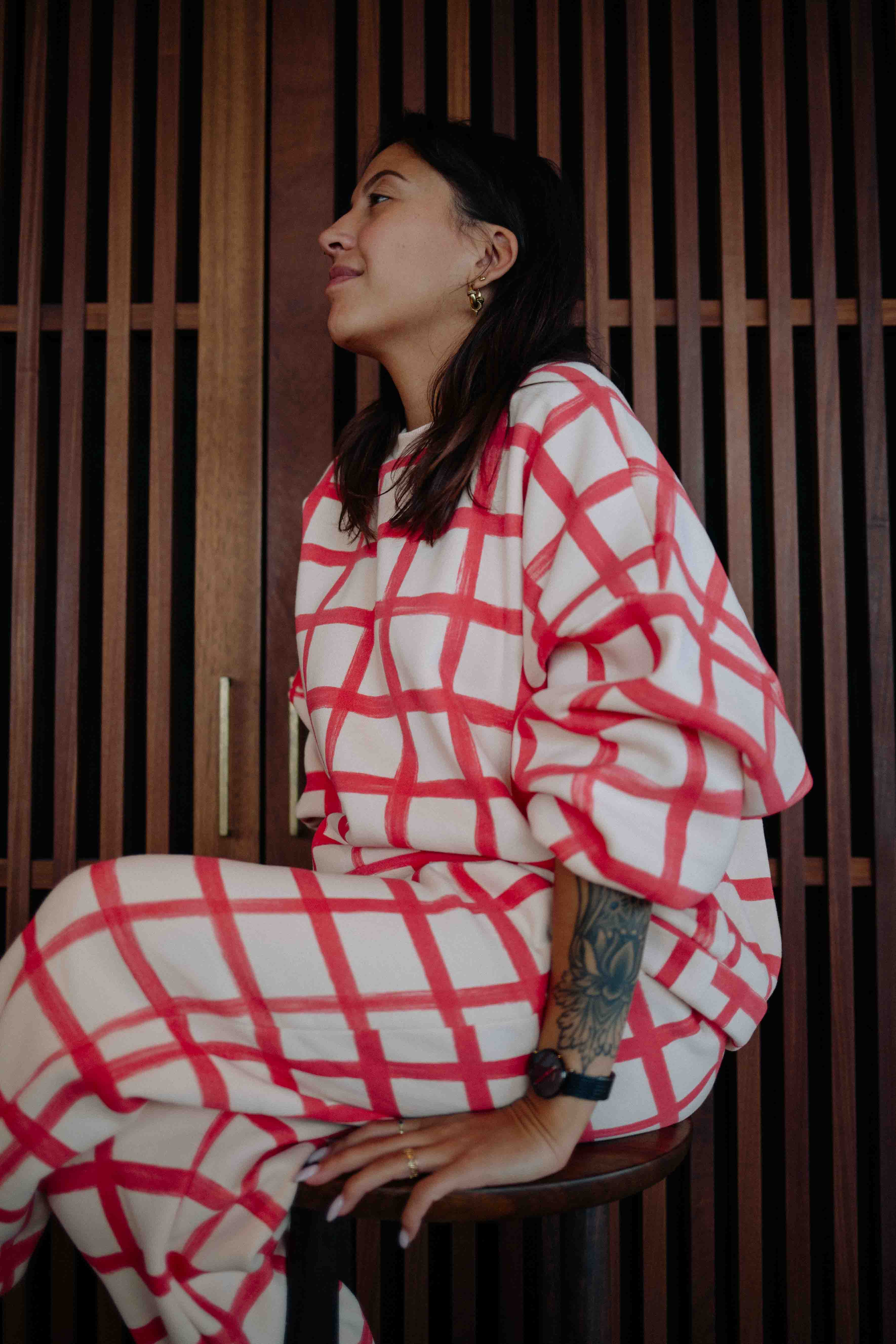 CANDY RED SQUARE SET