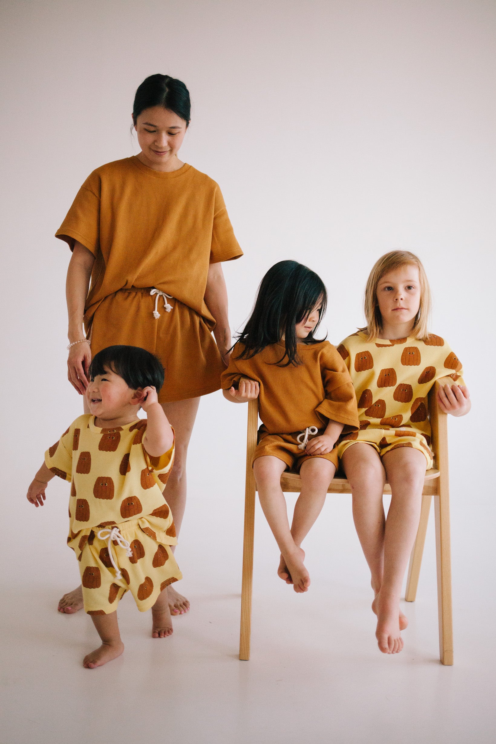 CARAMEL WAFFLE SET