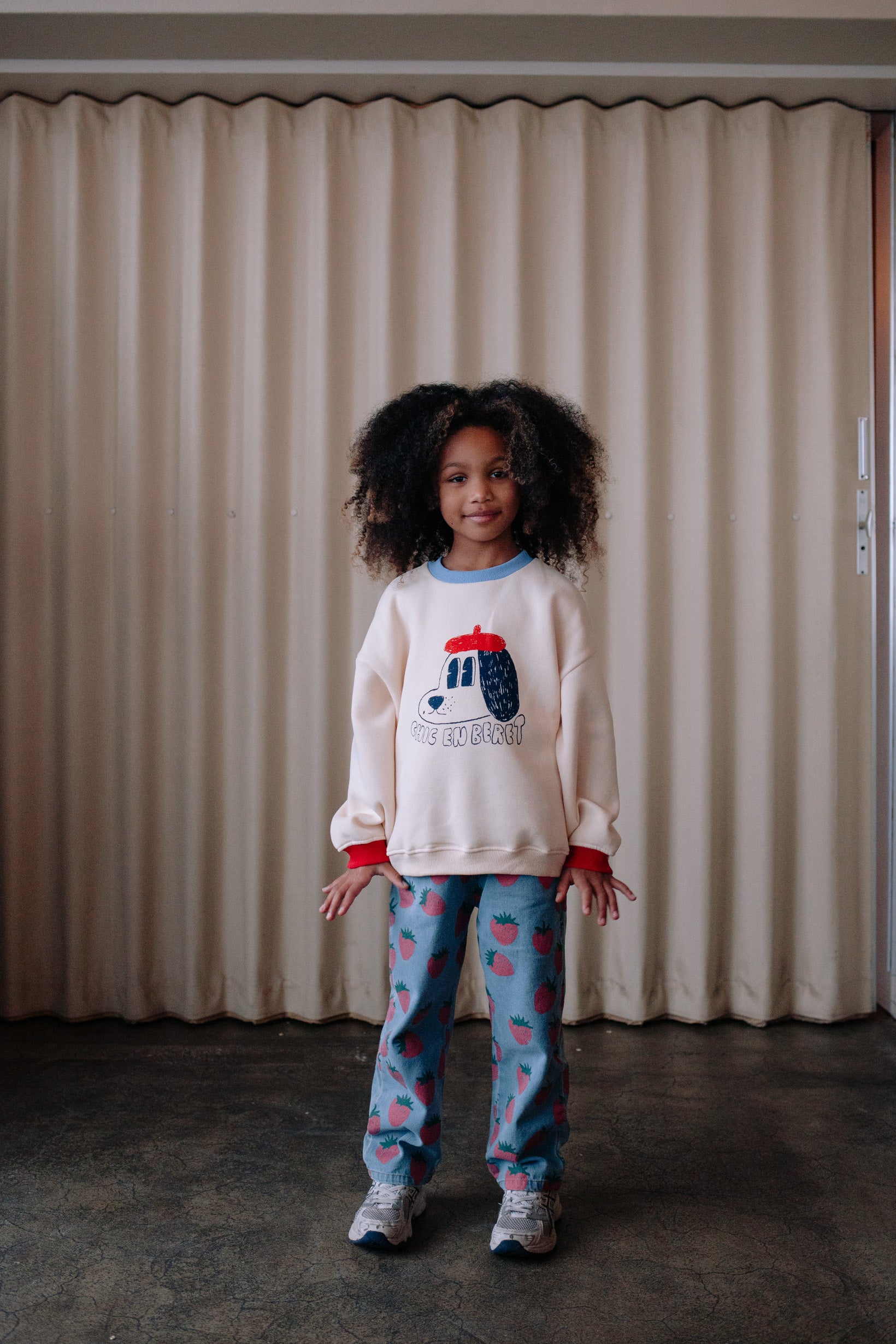 BERET DOG SWEATSHIRT