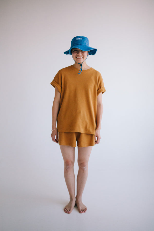 CARAMEL WAFFLE SET WOMAN
