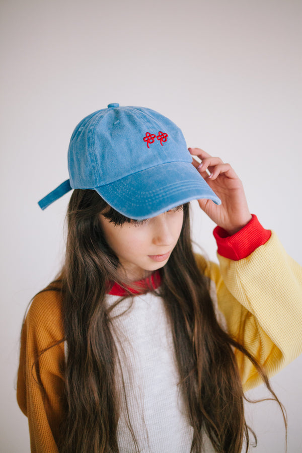 CASQUETTE FLEUR SIGNATURE
