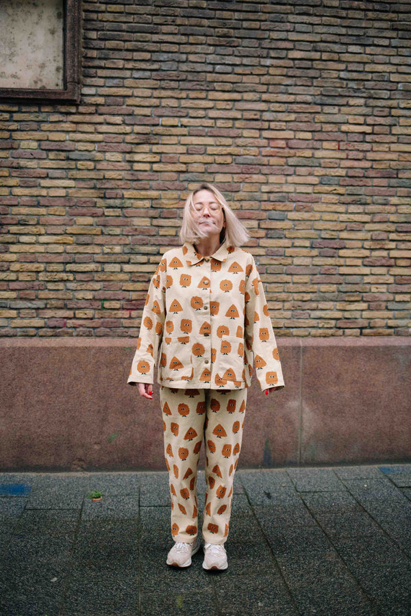 ENSEMBLE DENIM WOOD MONSTER FEMME