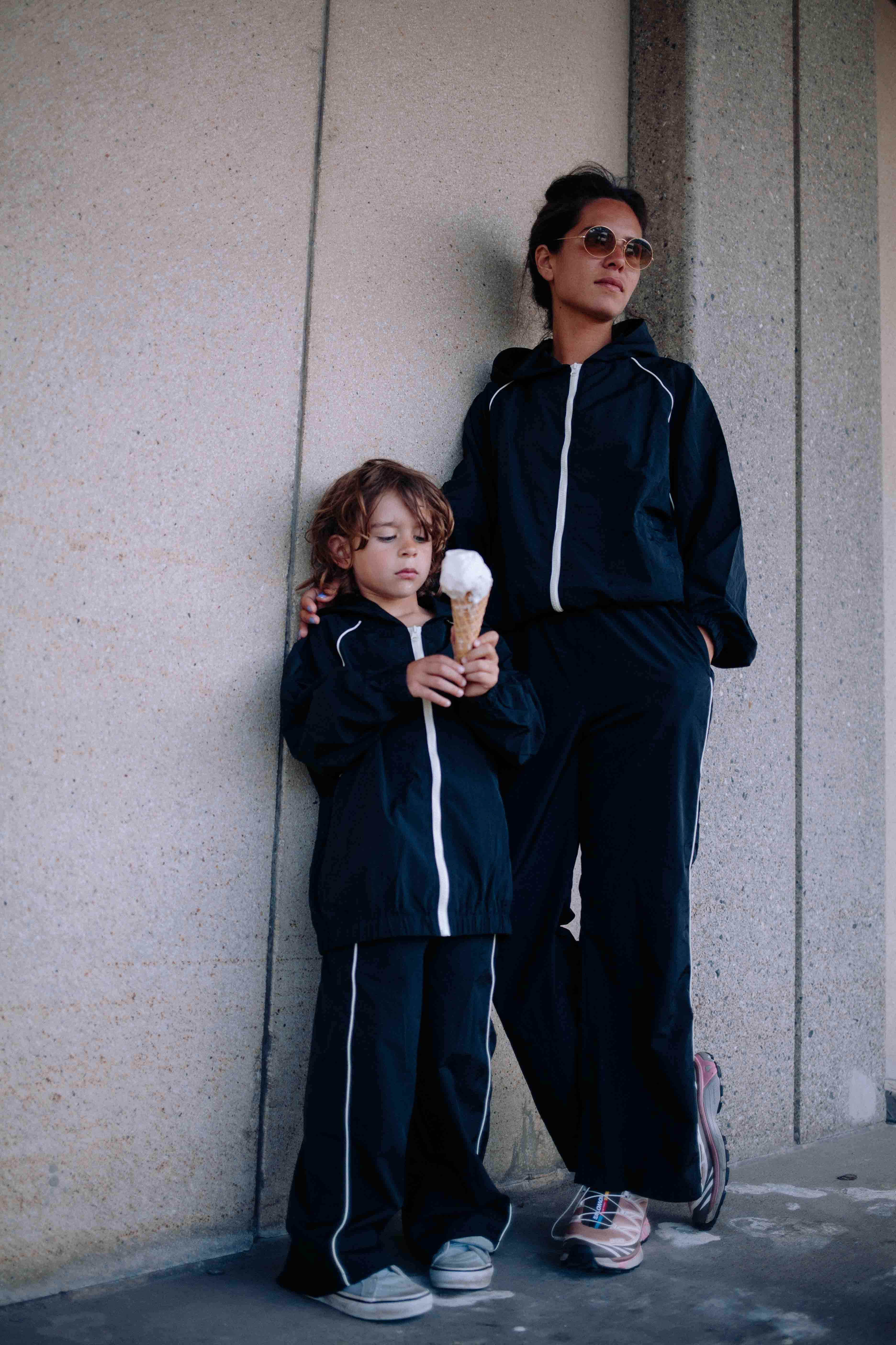BLACK SPORTY SET WOMAN