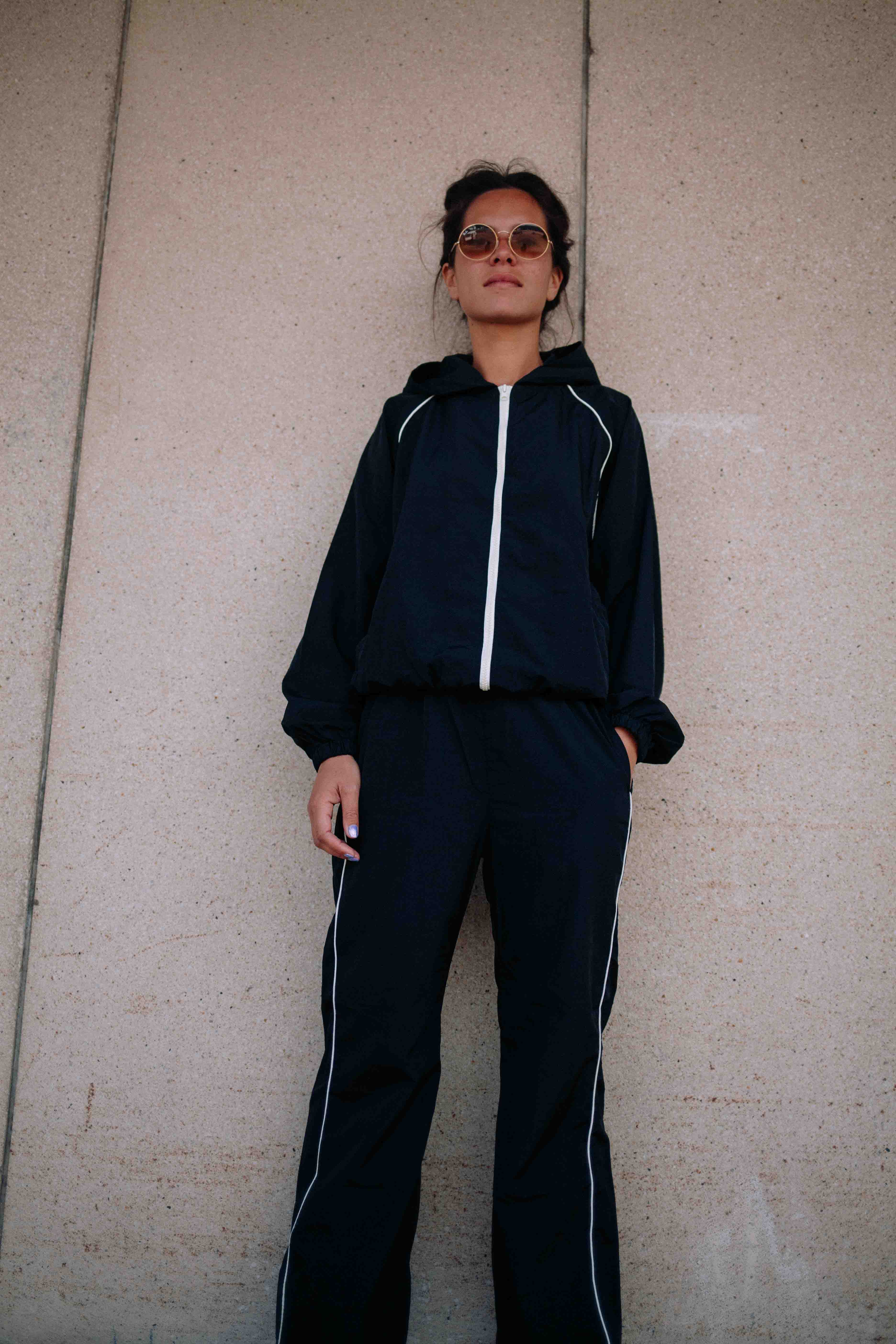 BLACK SPORTY SET WOMAN