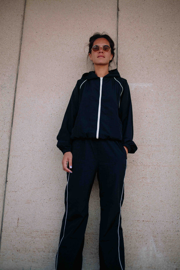 BLACK SPORTY SET WOMAN