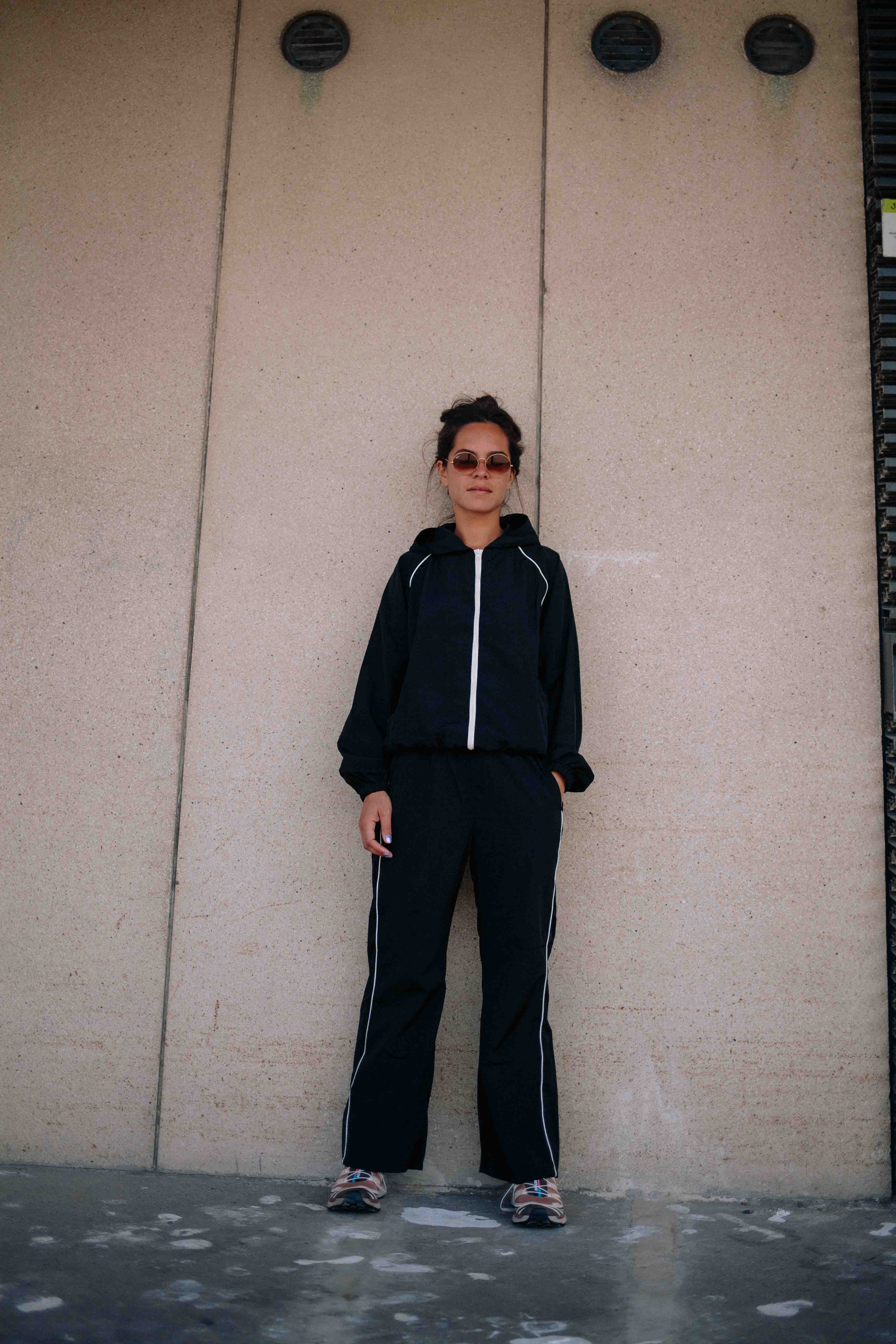 BLACK SPORTY SET WOMAN