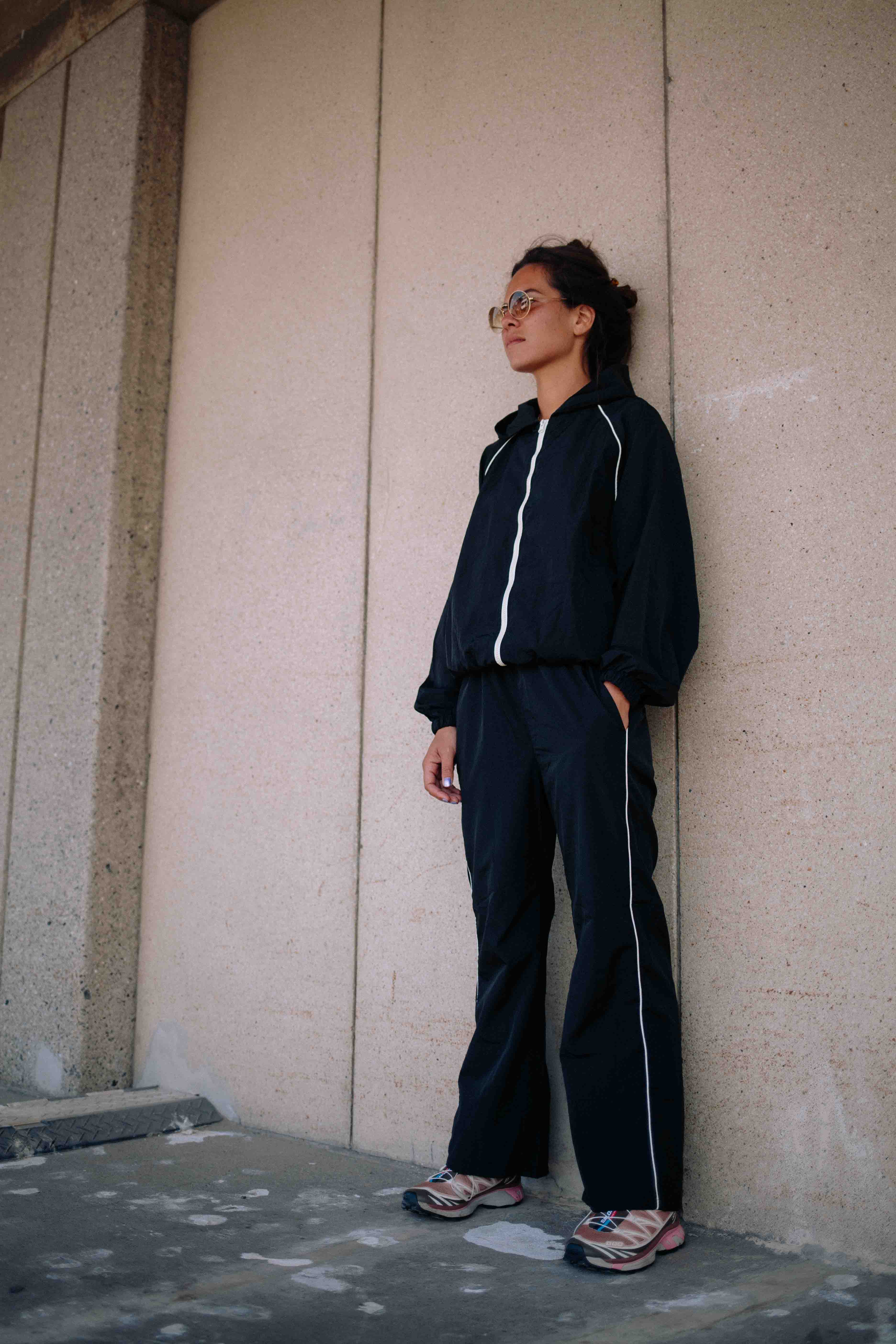 BLACK SPORTY SET WOMAN